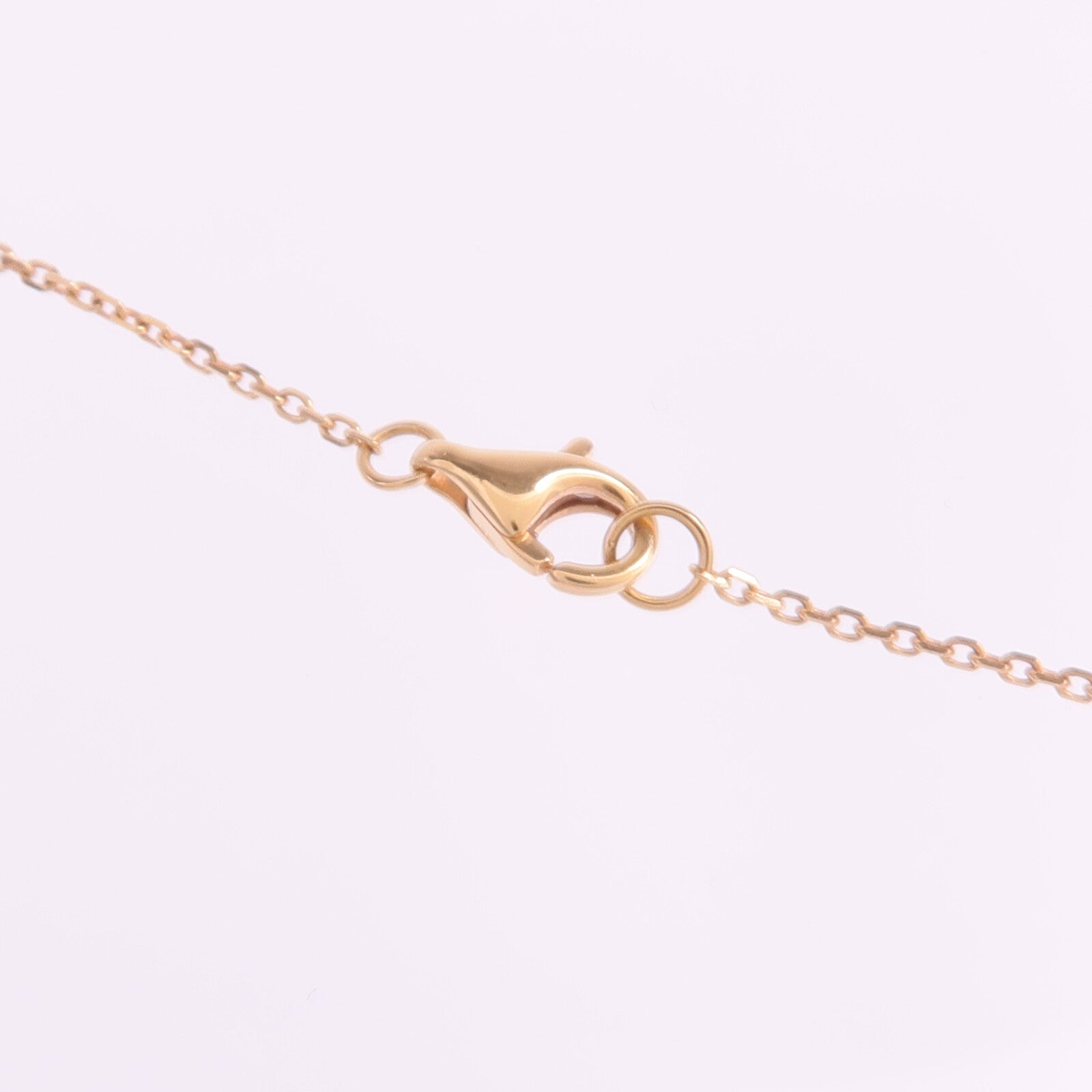 JEWELRY 18K玫瑰金Sapphire Diamond Necklace彩色藍寶石/鑽石項鍊