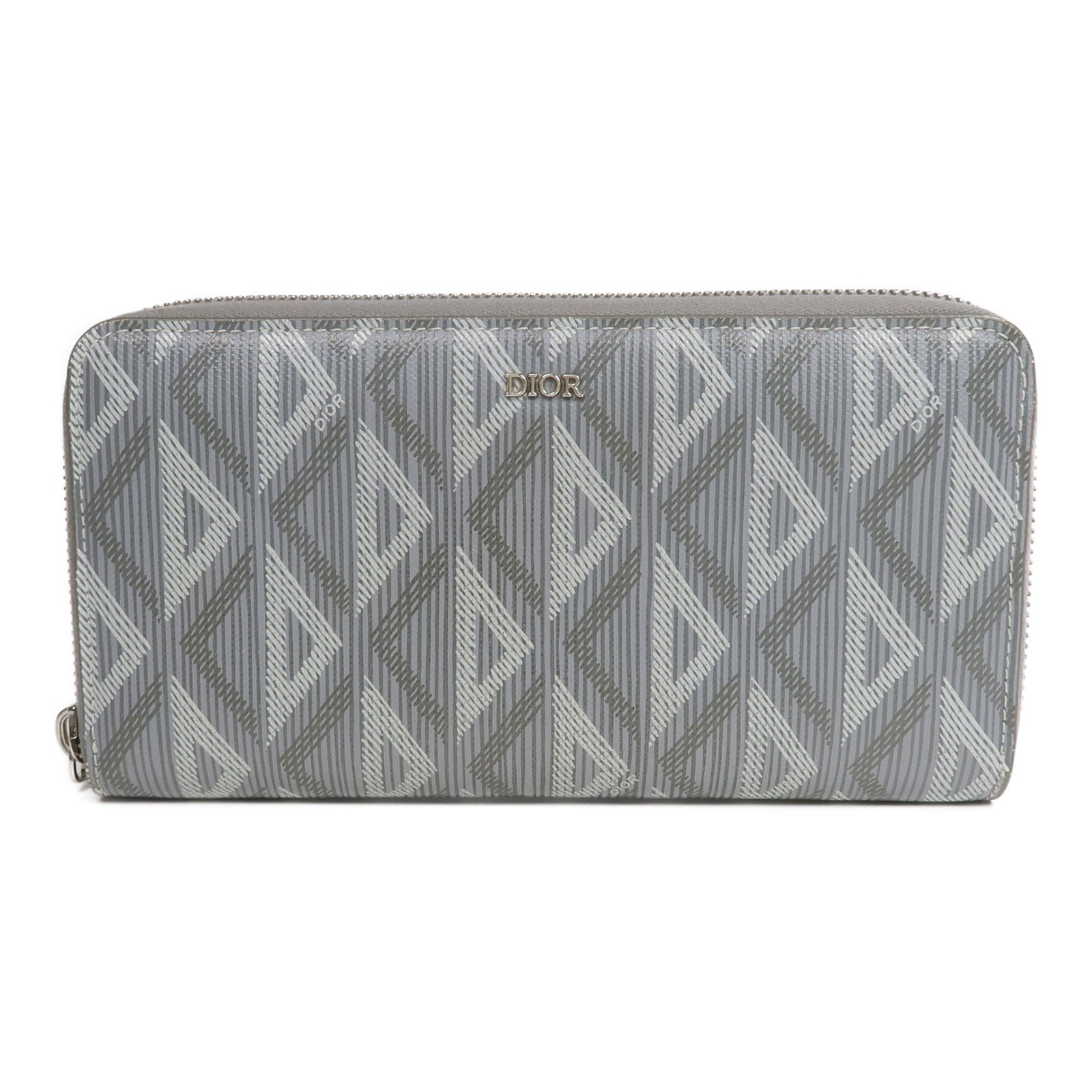 Dior 塗層帆布CD Diamond Long Wallet長錢包