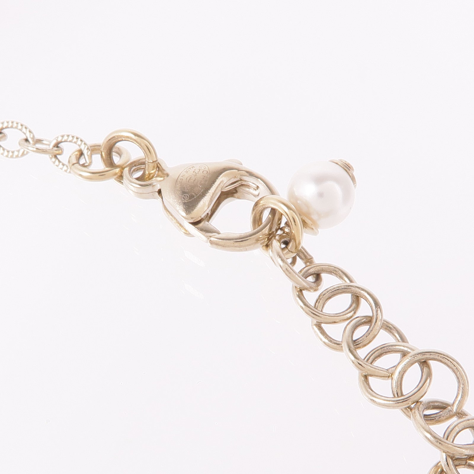 CHANEL PVC/金屬Bracelet手鏈