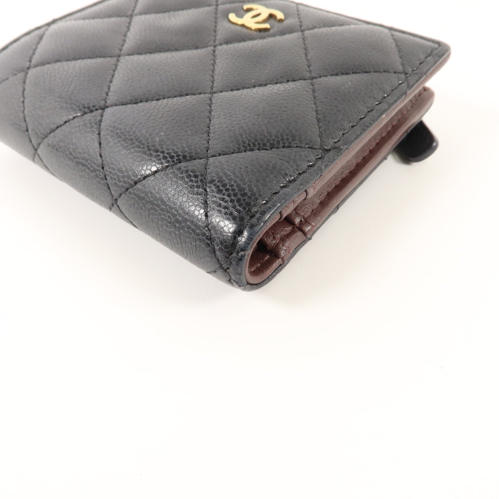 CHANEL 牛皮皮革Bifold Wallet錢包