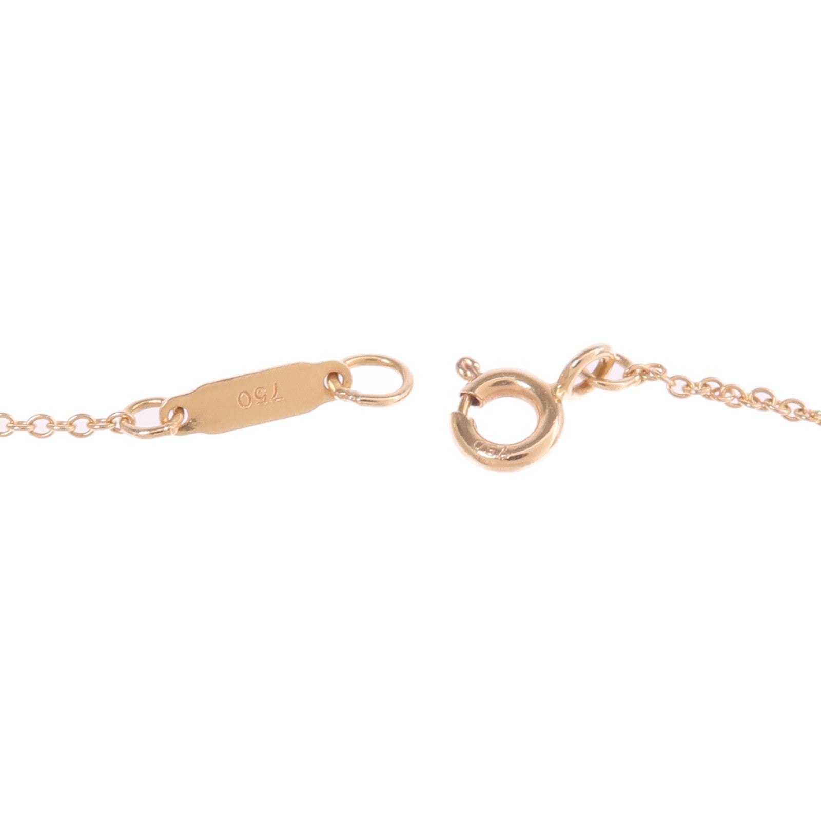 TIFFANY＆CO 18K黃金Return to Tiffany Heart Diamond鑽石項鍊