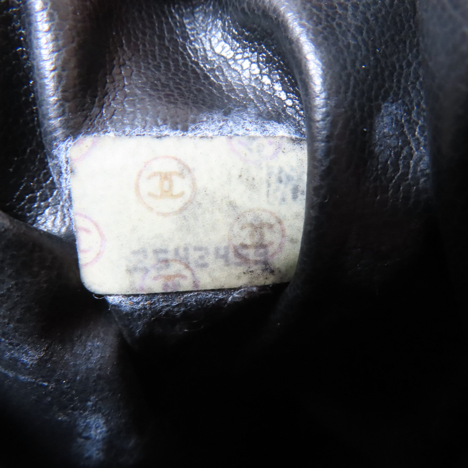 CHANEL 【激減優惠】菱格羊皮皮革Backpack金扣背包黑色