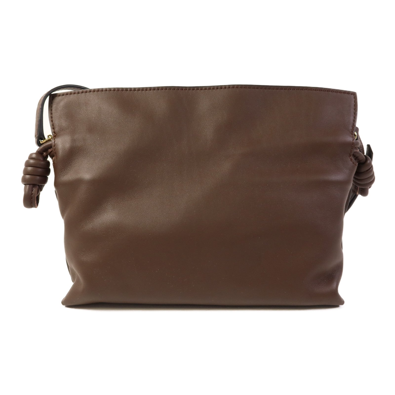LOEWE 牛皮皮革Mini Flamenco Clutch金扣手拿包