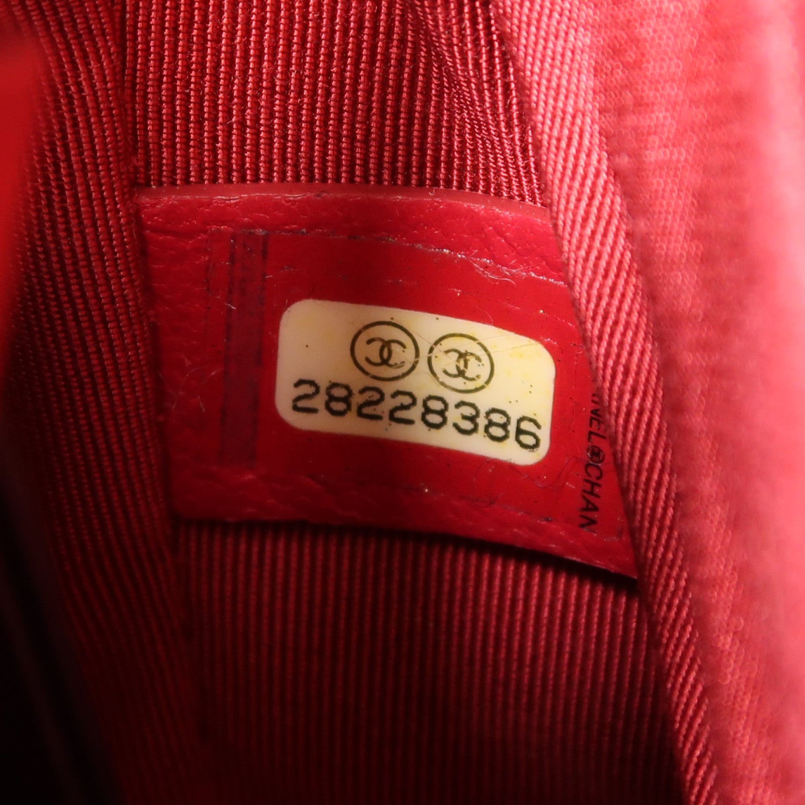 CHANEL 牛皮皮革Gabrielle鏈帶肩背袋深藍色/黑色