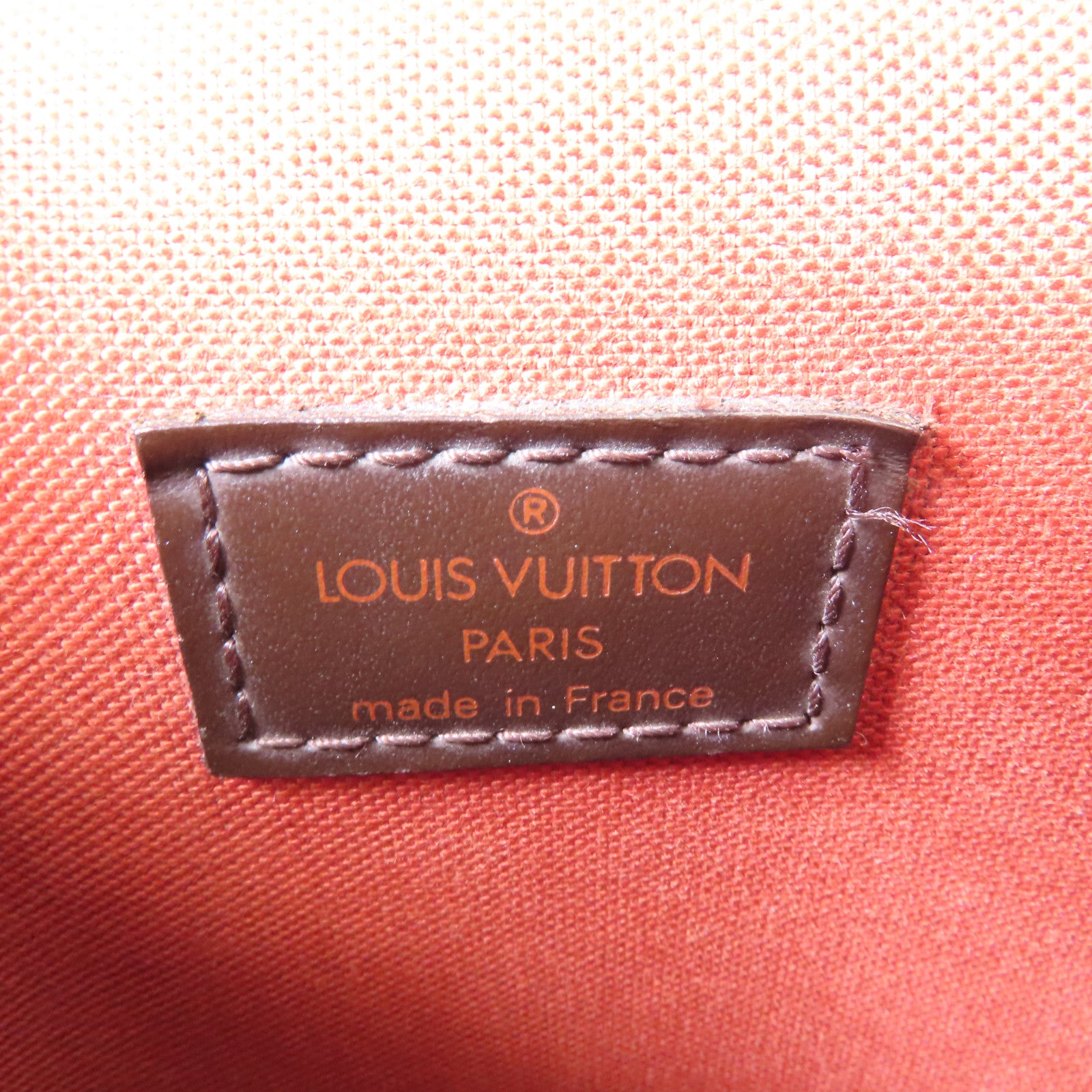 LOUIS VUITTON Damier Ebene Portobello金扣肩背袋啡色