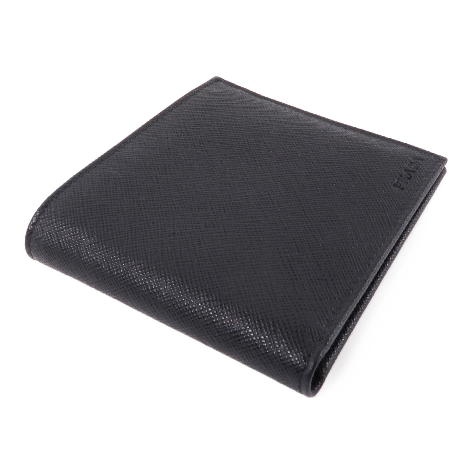 PRADA 牛皮皮革Wallet錢包黑色
