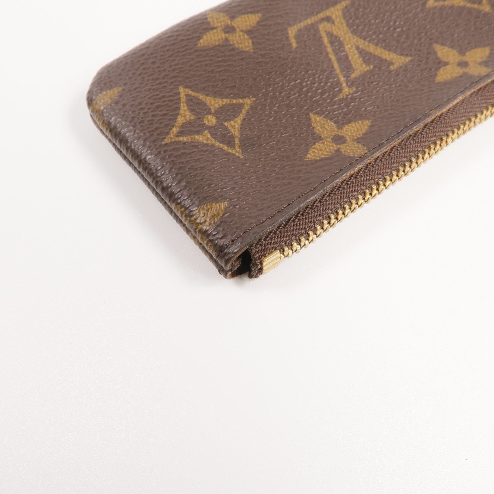 LOUIS VUITTON Monogram Key Pouch金扣鎖匙包