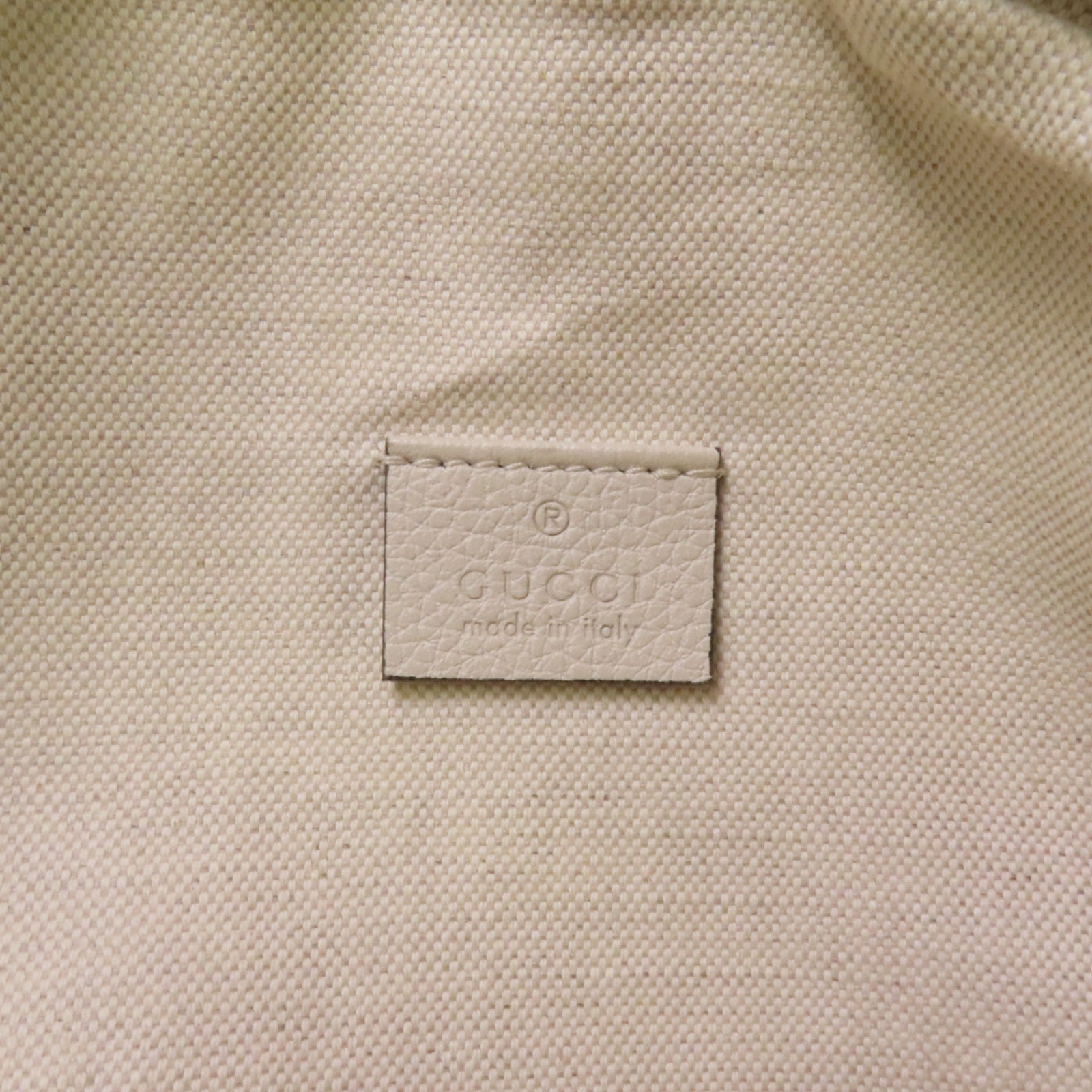 GUCCI 【激減優惠】牛皮皮革Sherry金扣腰包
