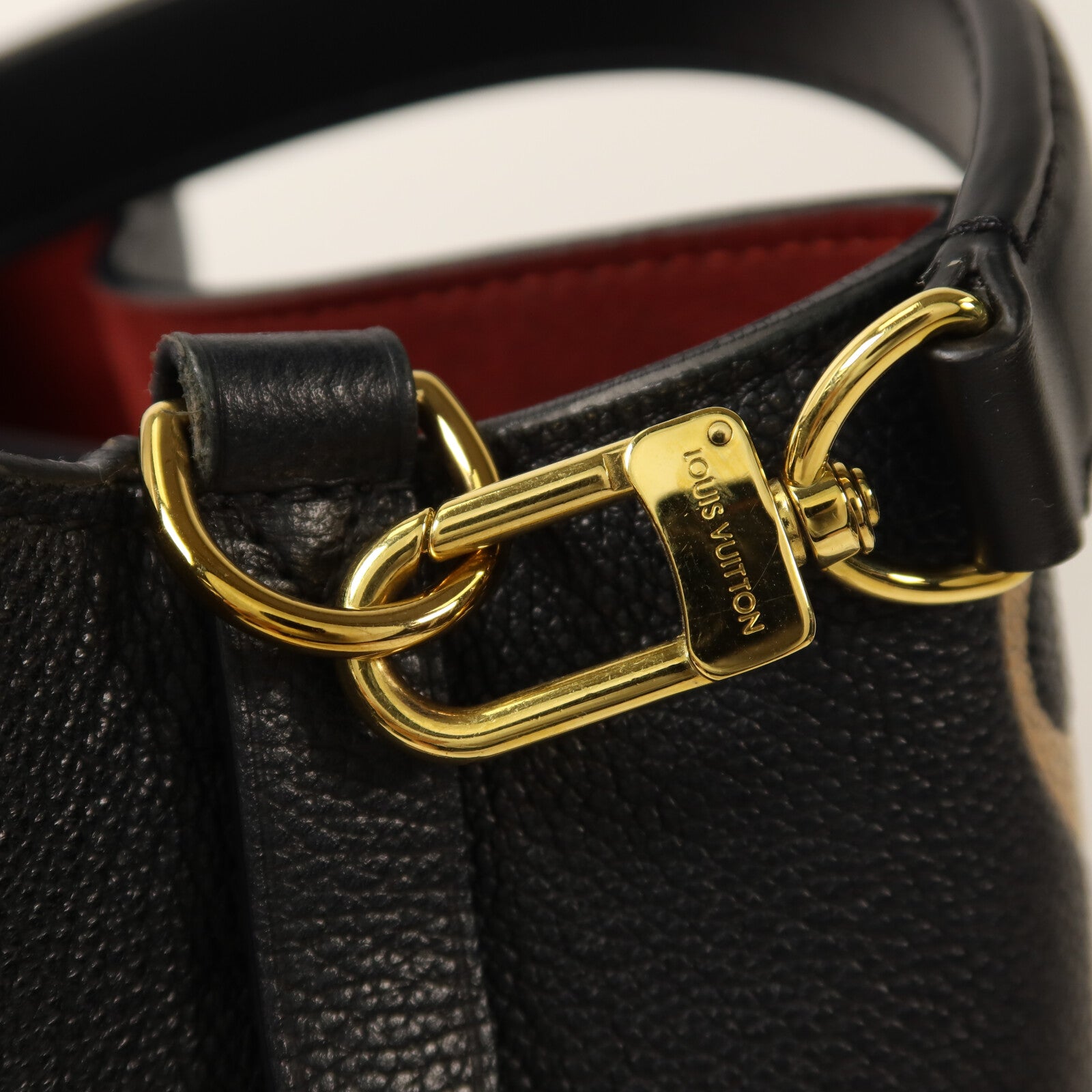 LOUIS VUITTON Monogram Empreinte Neo Noe MM手挽肩背兩用袋