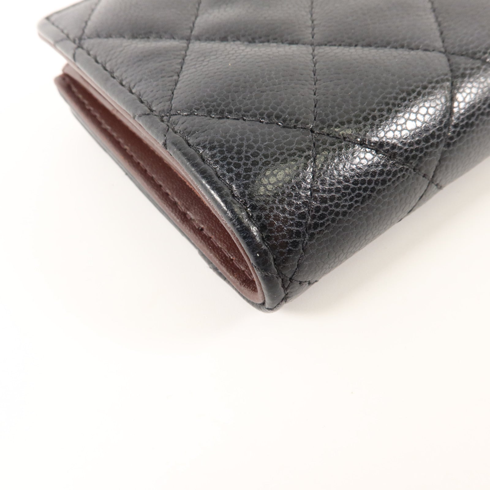 CHANEL 牛皮皮革Bifold Wallet錢包