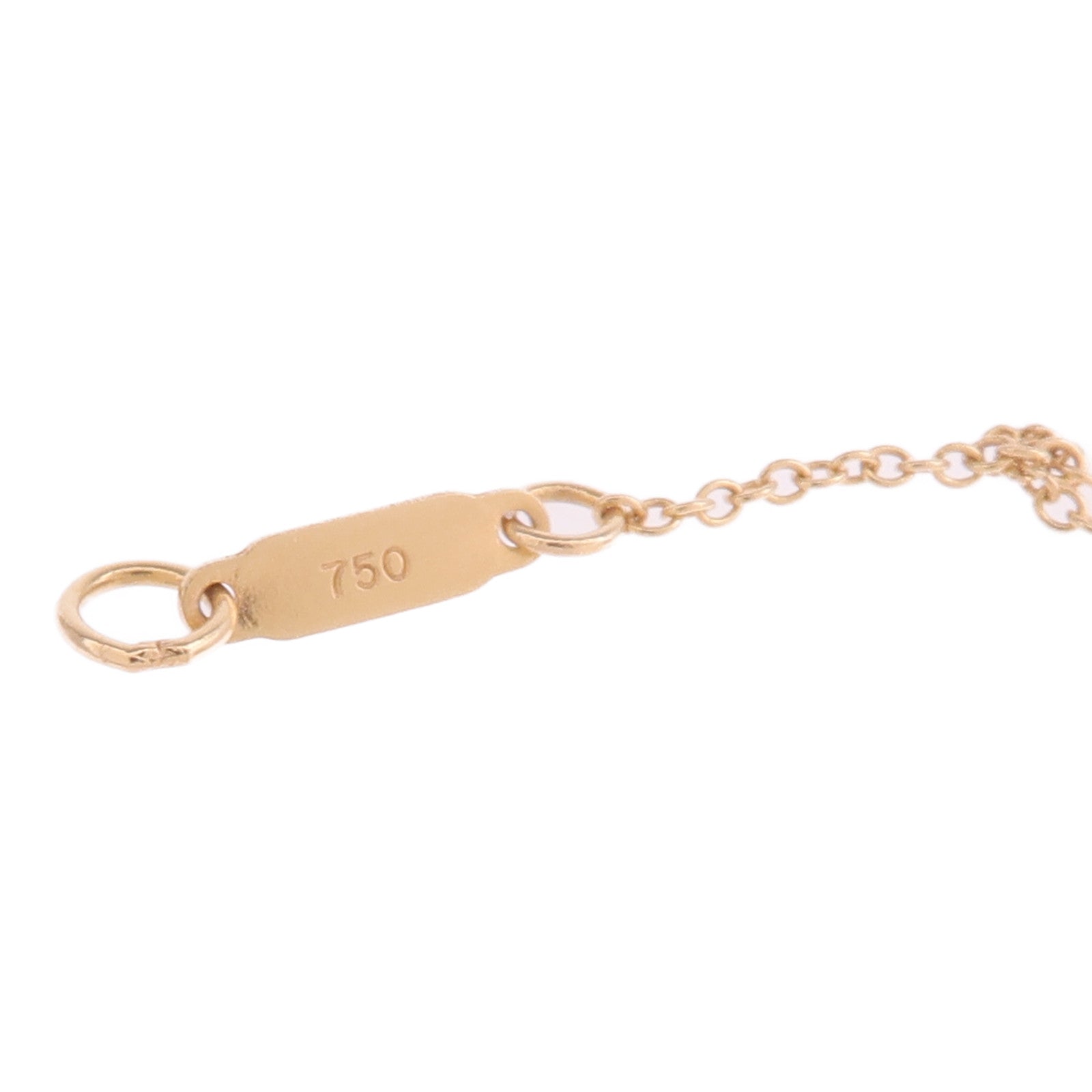 TIFFANY＆CO 18K黃金Return to Tiffany Heart Diamond鑽石項鍊
