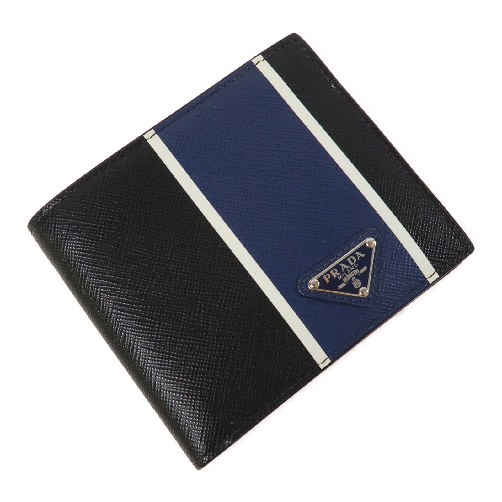 PRADA 牛皮皮革Wallet錢包黑色