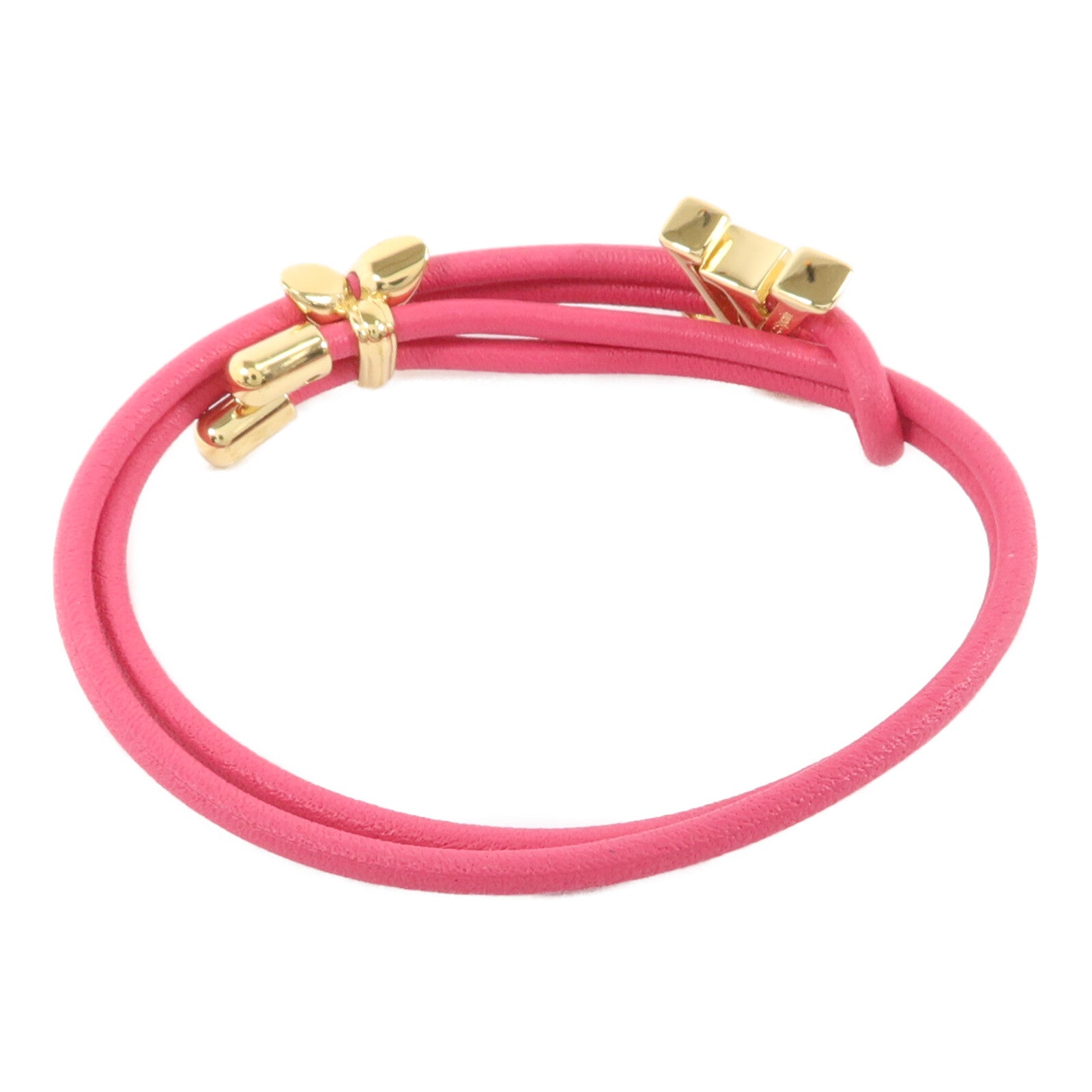 LOUIS VUITTON 金屬/牛皮皮革Bloom Bracelet手繩