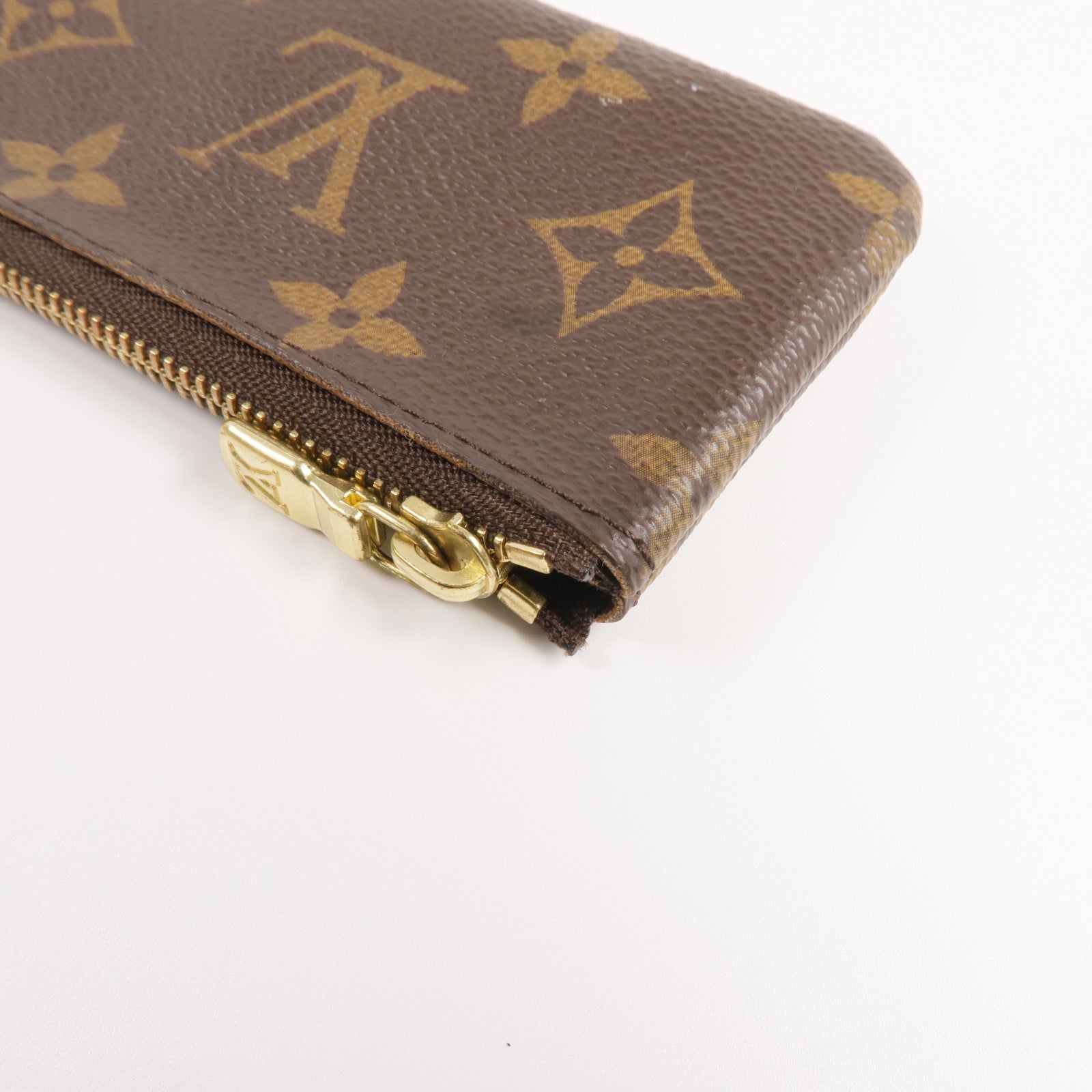 LOUIS VUITTON Monogram Key Pouch金扣鎖匙包