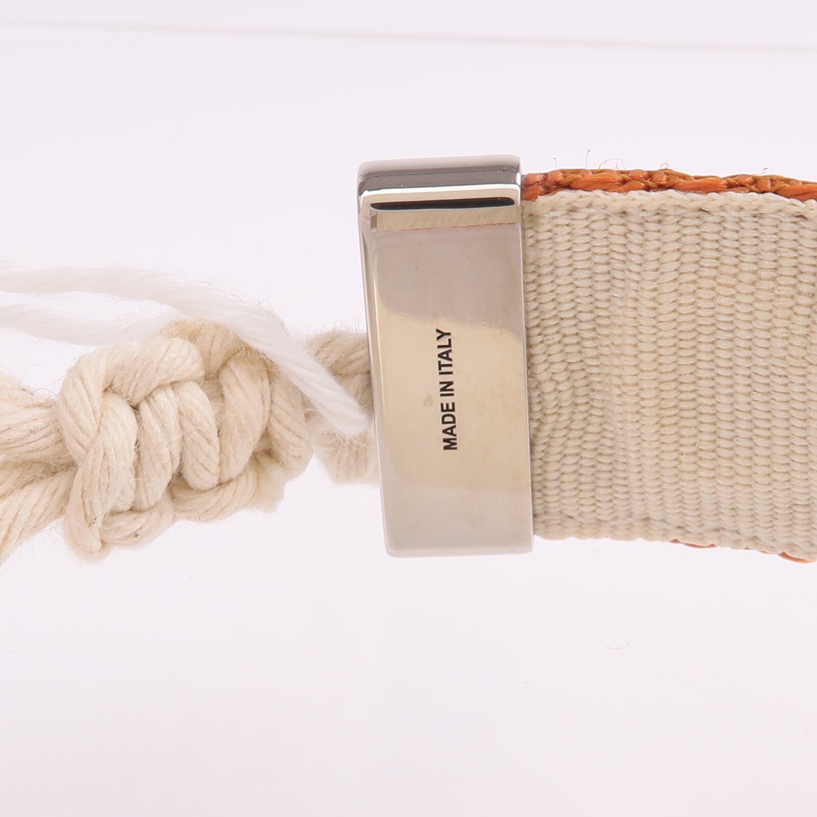 Chloe 布料Woody Bracelet銀扣手鐲