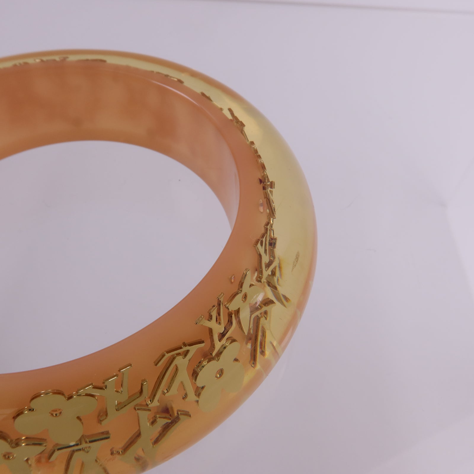 LOUIS VUITTON PVC Inclusion Bangle/Bracelet手鐲