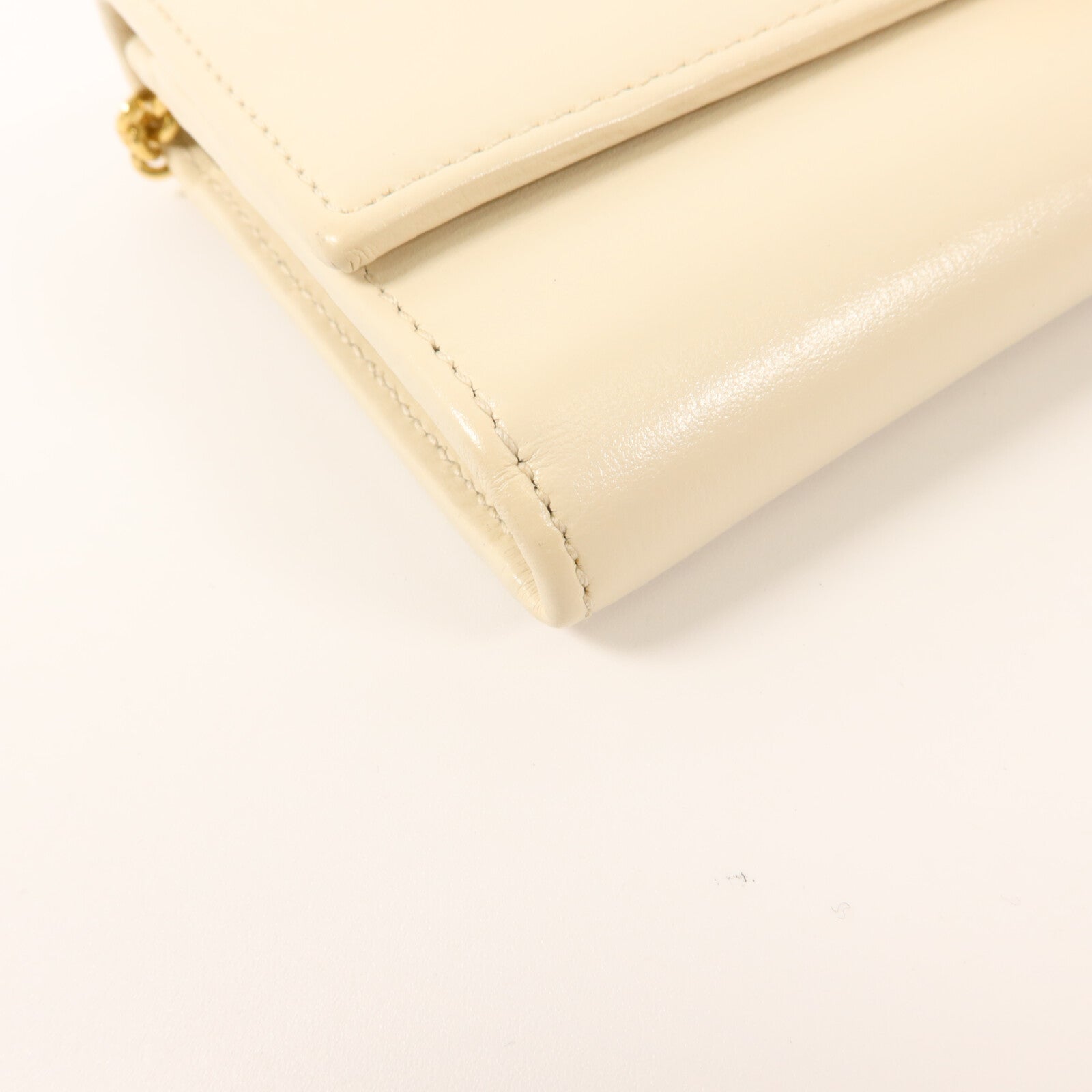 GUCCI 牛皮皮革Wallet With Chain鏈帶肩背袋