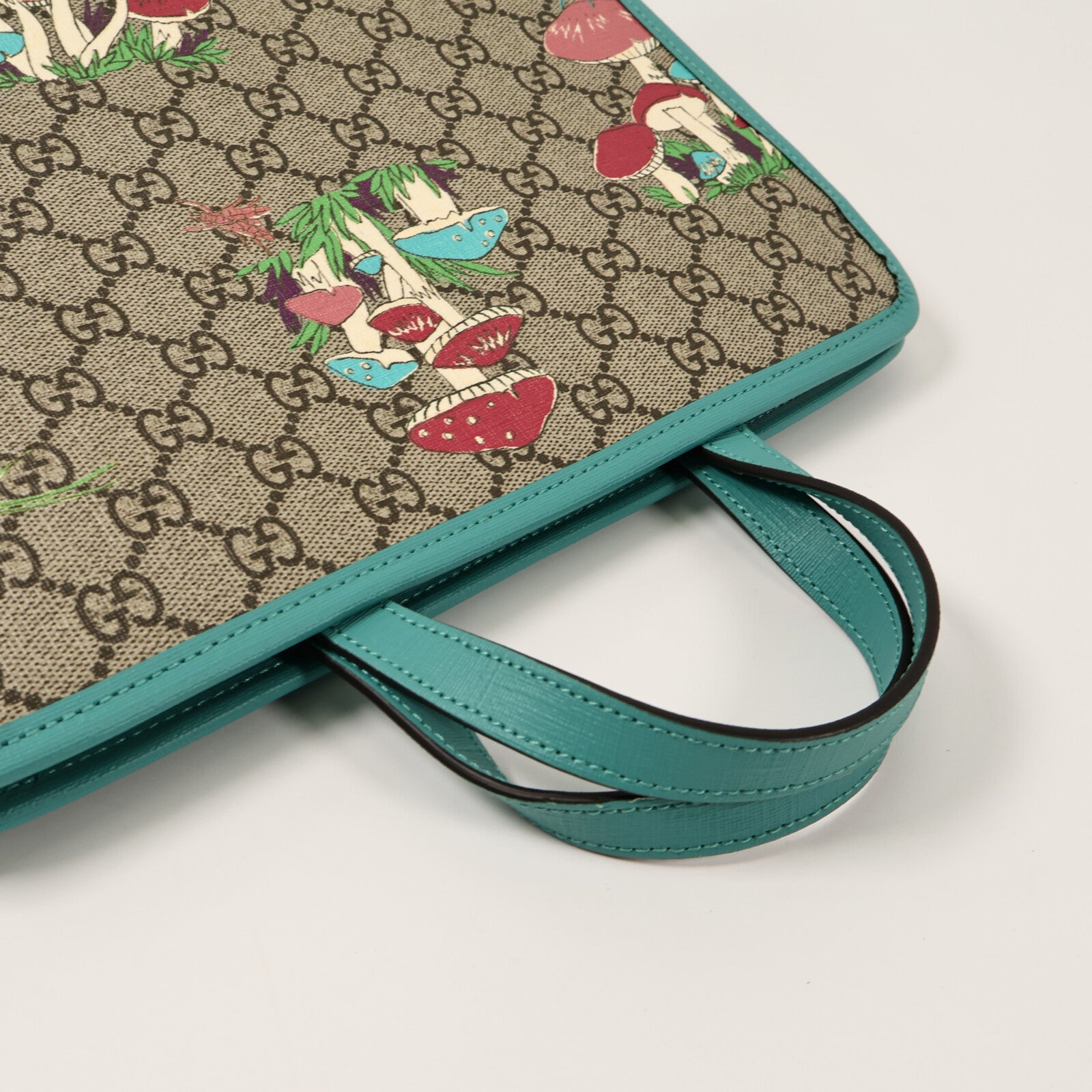 GUCCI 塗層帆布Kid Tote手挽袋