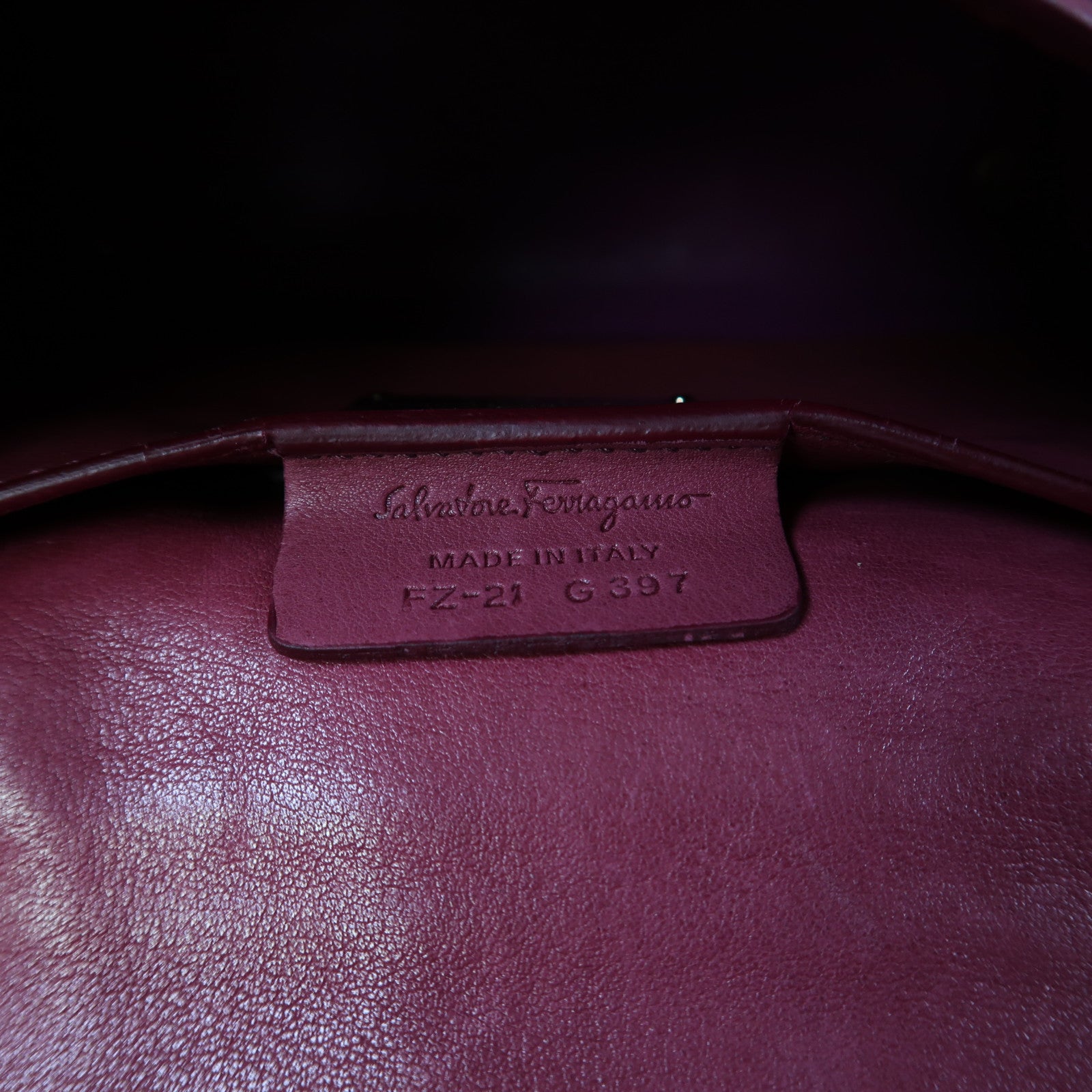 Salvatore Ferragamo 牛皮皮革2 Way Shoulder金扣手挽肩背兩用袋粉紅色