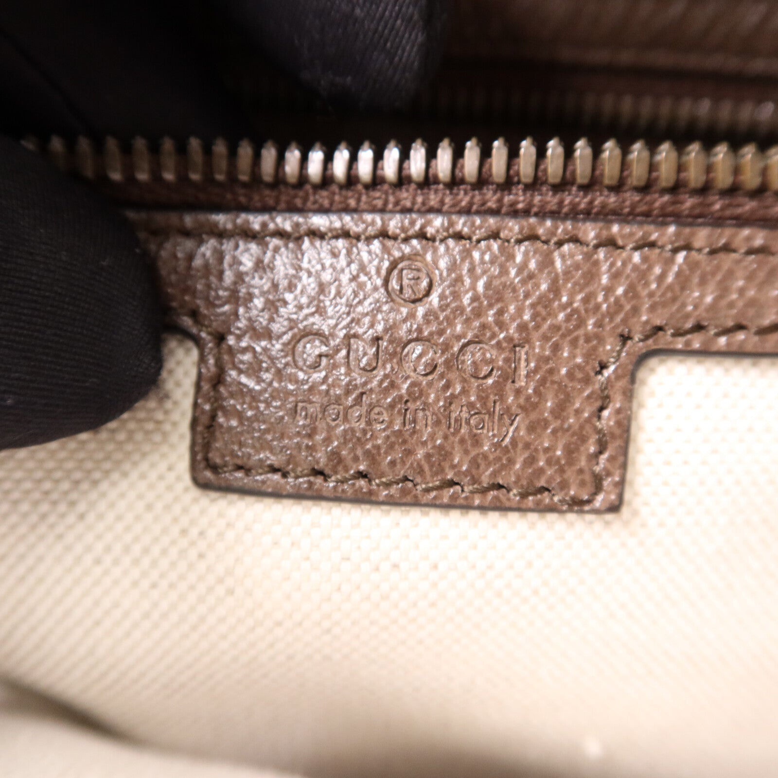 GUCCI 塗層帆布Ophidia Backpack金扣背包