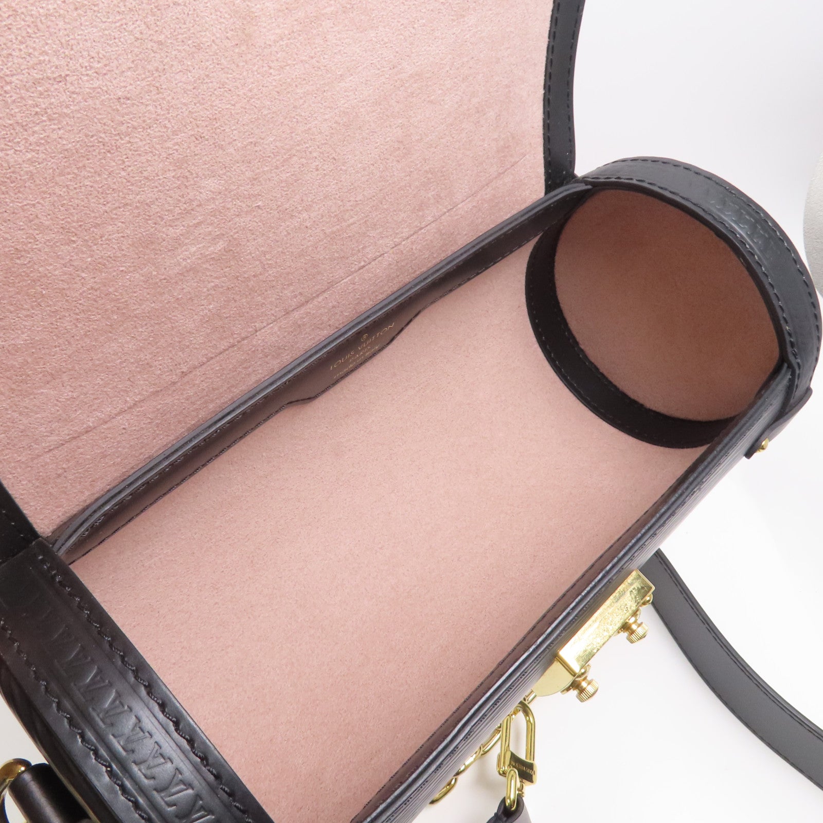 LOUIS VUITTON Epi Papillon Trunk金扣手挽肩背兩用袋