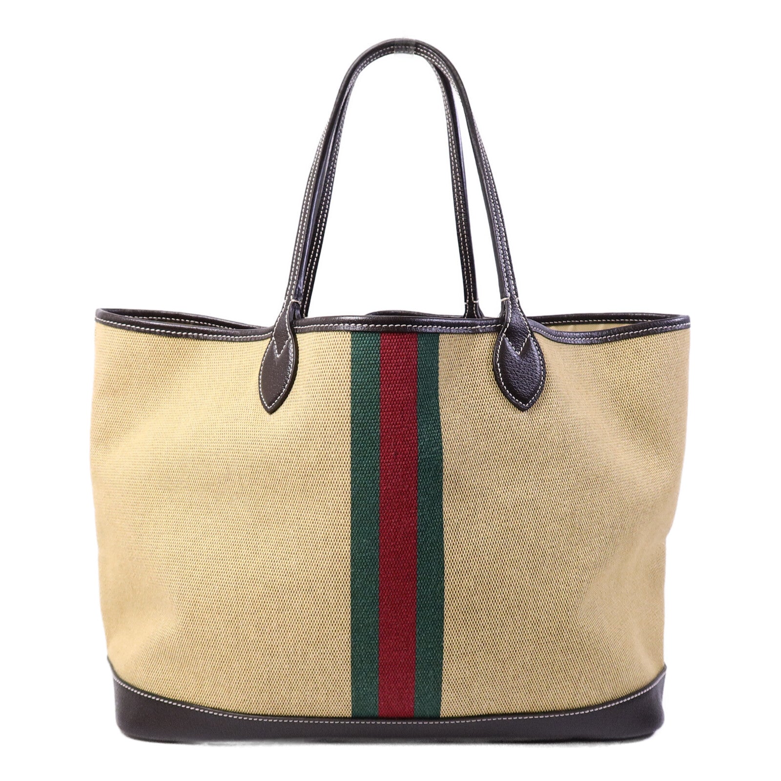 GUCCI 帆布Ophidia Large Tote肩背袋