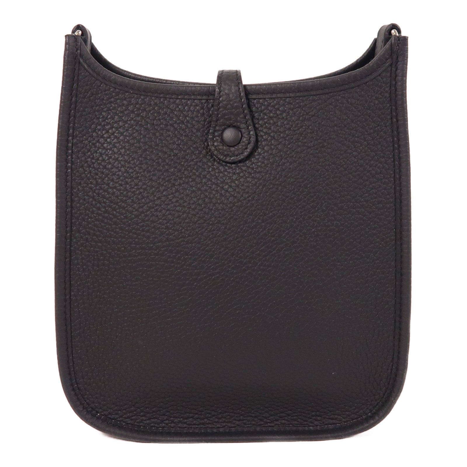 HERMES Clemence皮革Evelyne TPM銀扣肩背袋