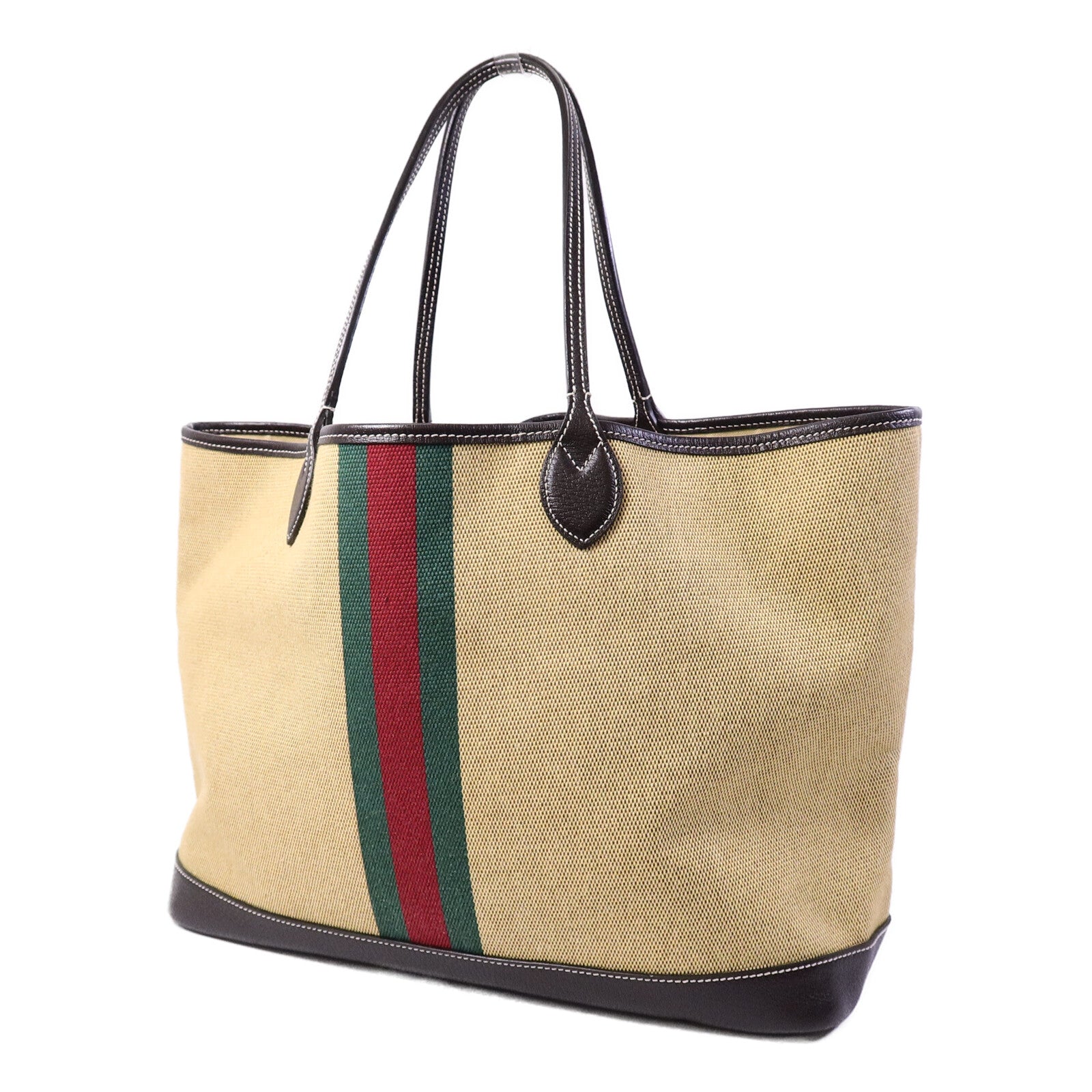 GUCCI 帆布Ophidia Large Tote肩背袋