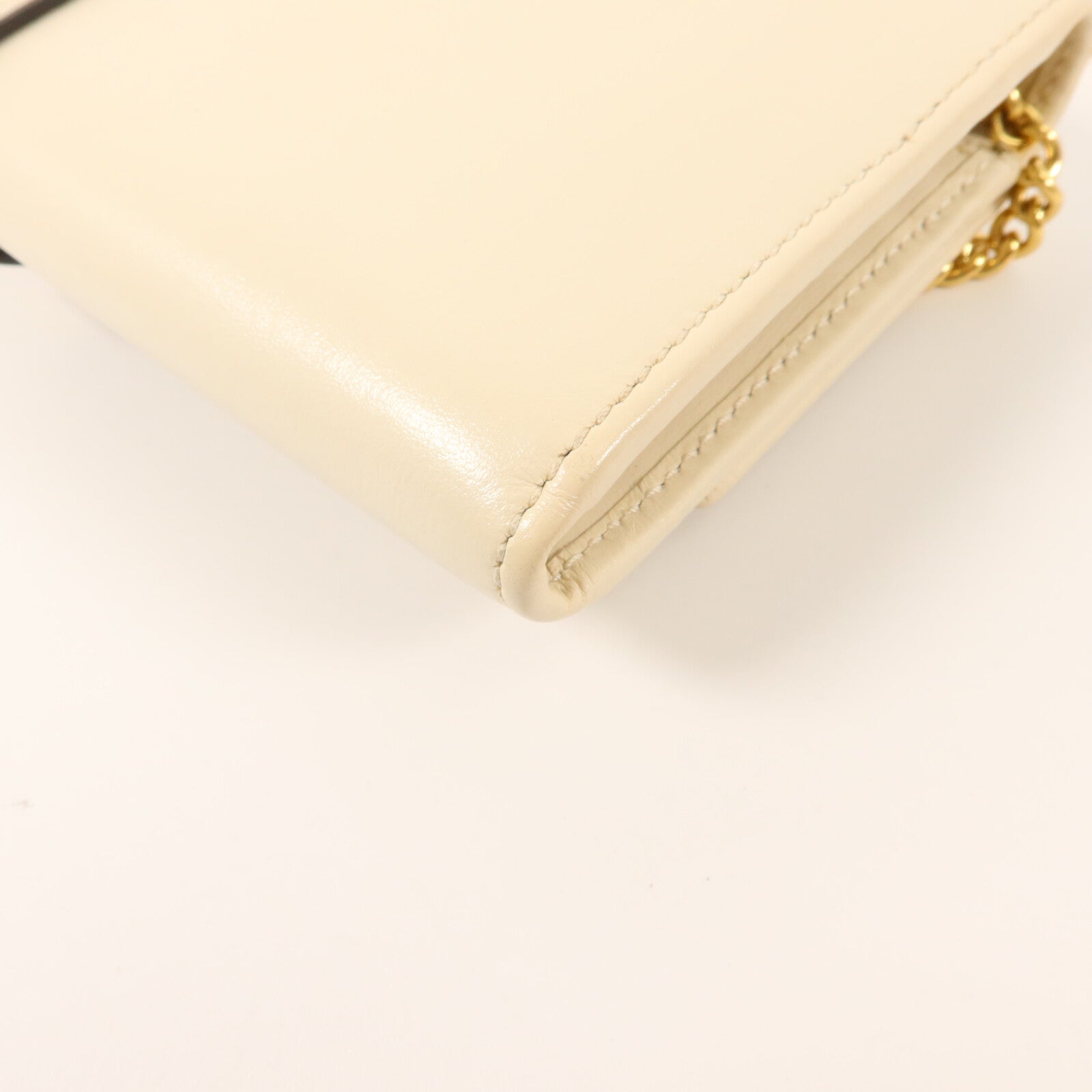GUCCI 牛皮皮革Wallet With Chain鏈帶肩背袋