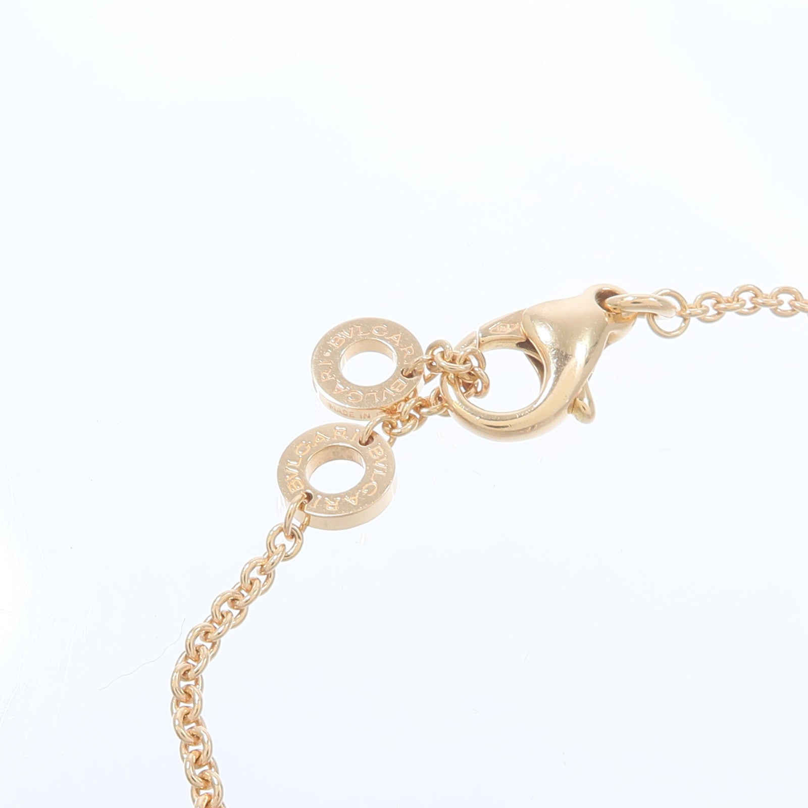 BVLGARI 18K玫瑰金/陶瓷B-Zero 1 Bracelet手鏈