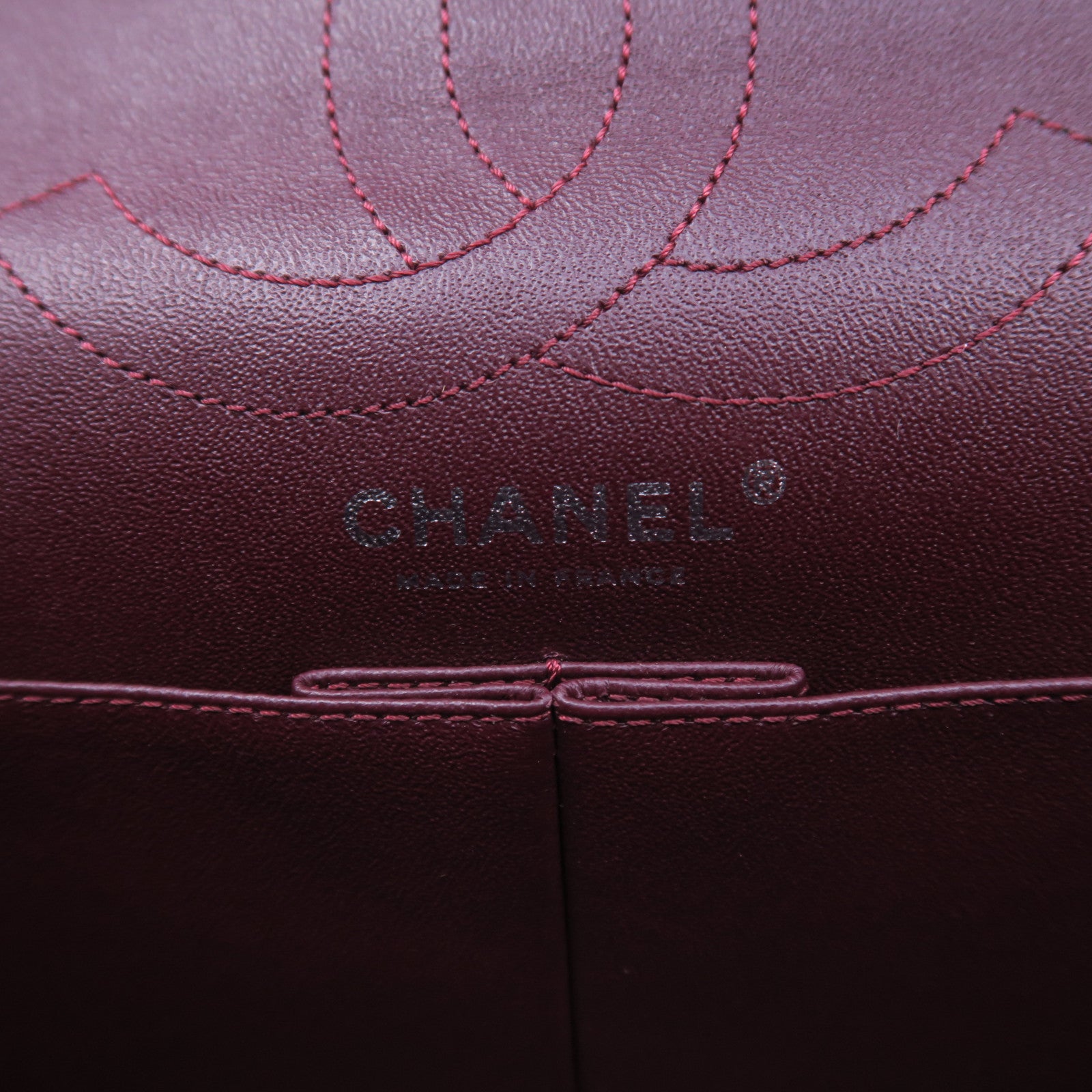 CHANEL 【激減優惠】Caviar皮革2.55 Medium銀扣鏈帶肩背袋黑色