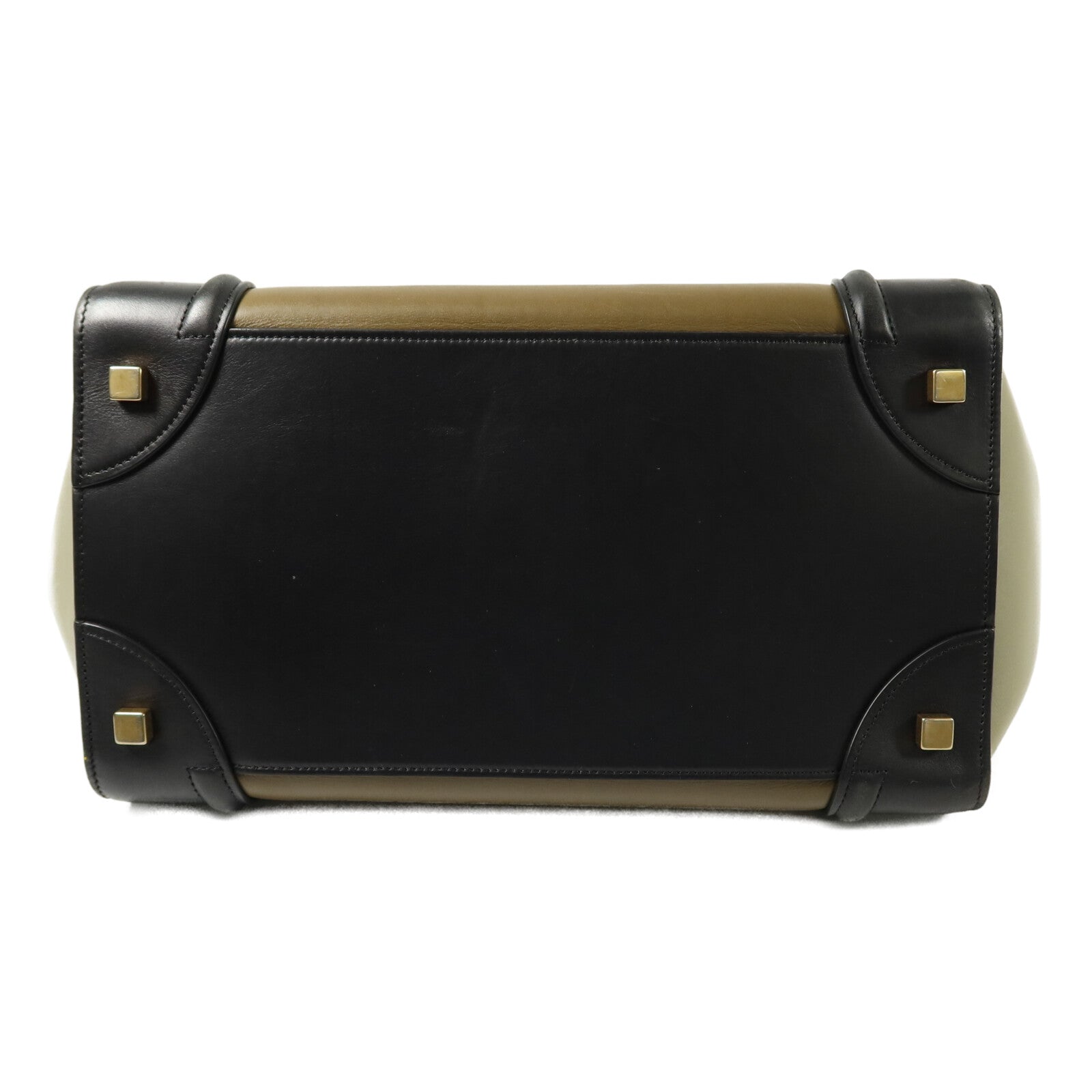 CELINE 牛皮皮革Mini Luggage手挽袋