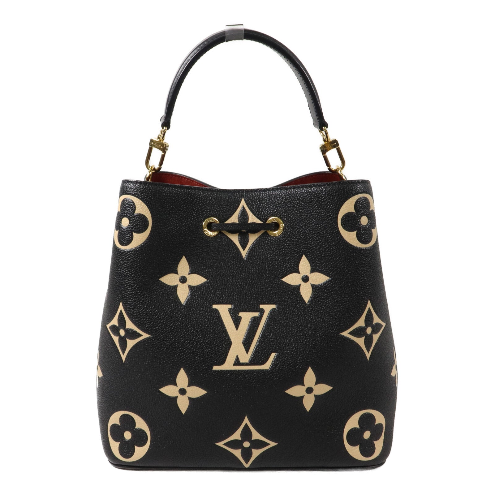 LOUIS VUITTON Monogram Empreinte Bicolor Neo Noe MM手挽肩背兩用袋