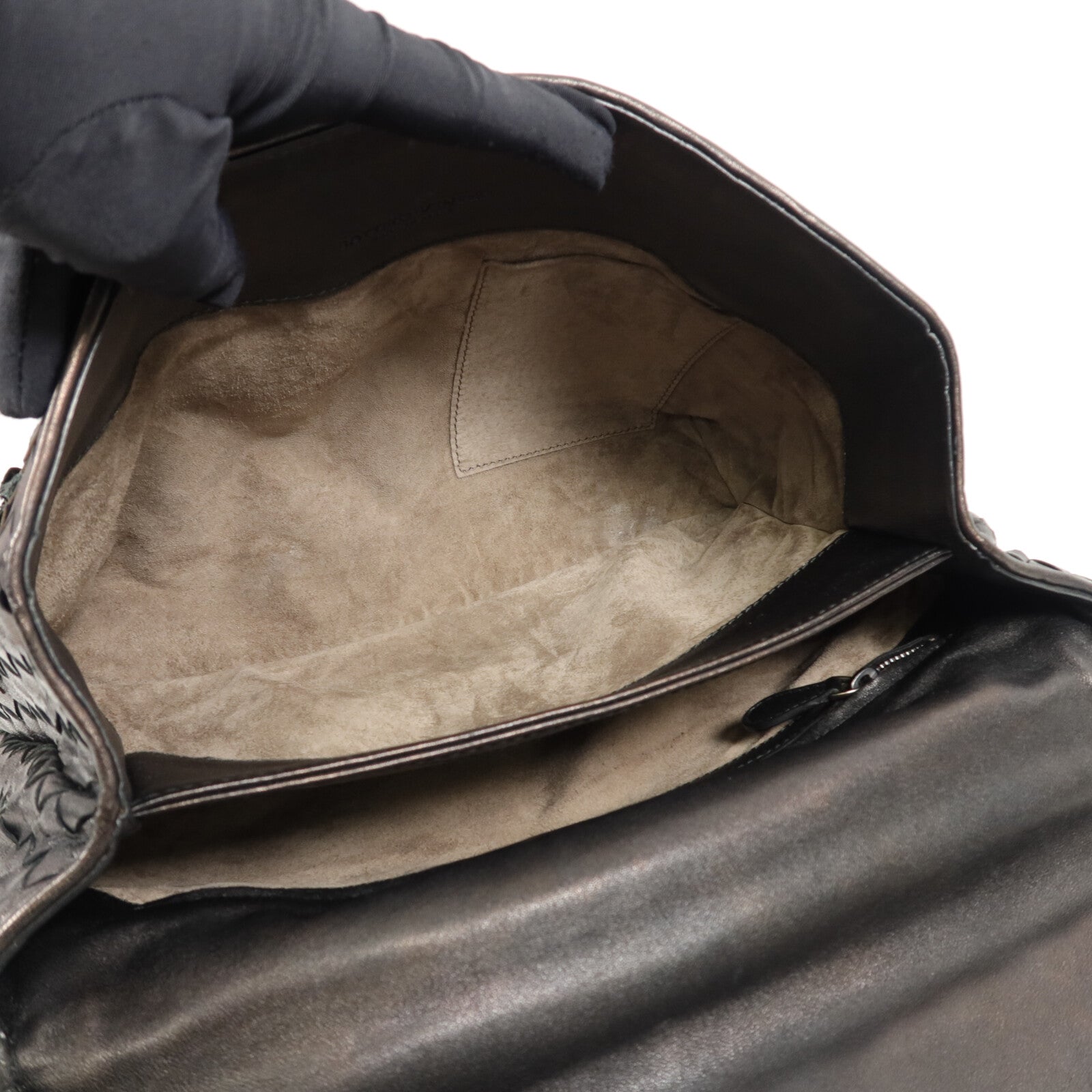 BOTTEGA VENETA 牛皮皮革Shoulder Bag鏈帶肩背袋