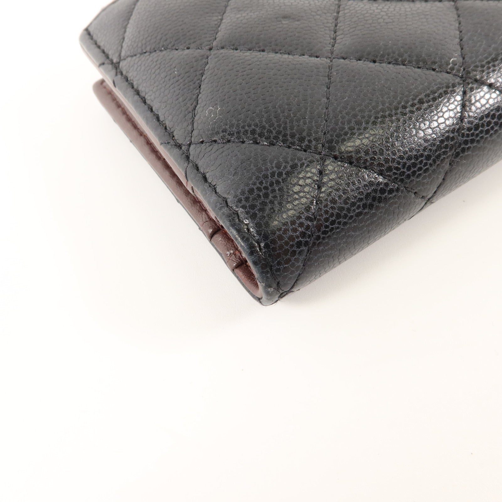 CHANEL 牛皮皮革Bifold Wallet錢包