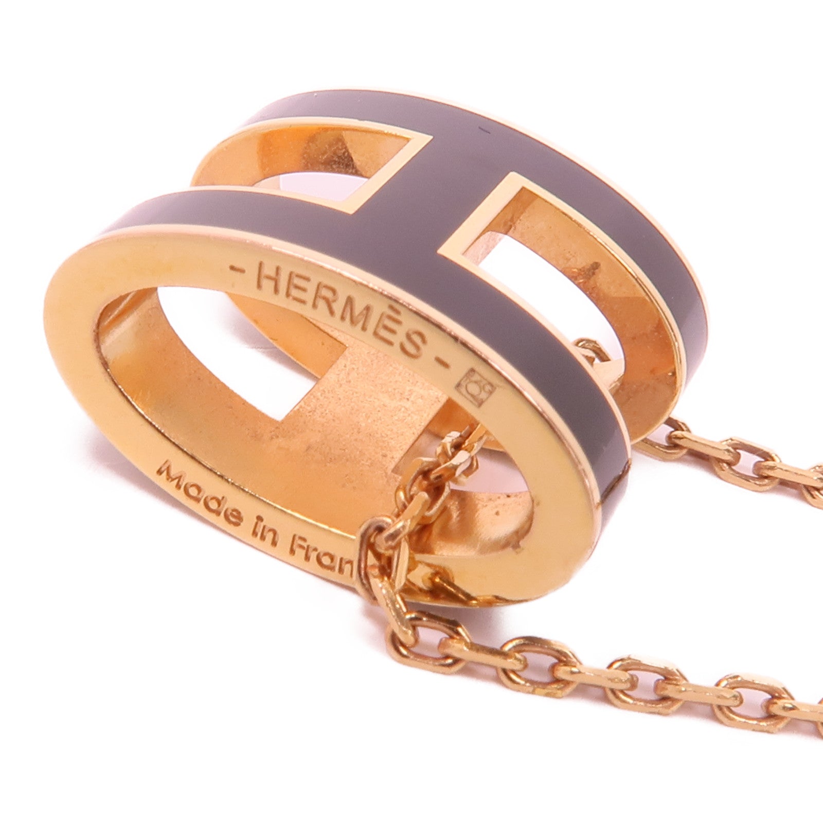 HERMES 金屬Pop H項鍊