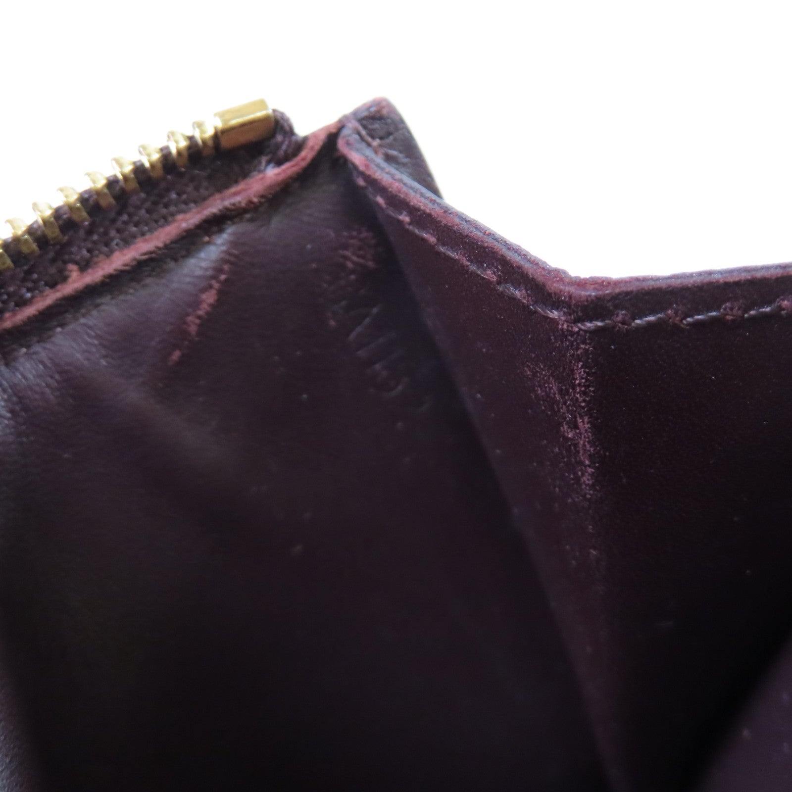 LOUIS VUITTON 【激減優惠】Monogram Vernis Pochette Cles Key Coin Case金扣零錢包紫色
