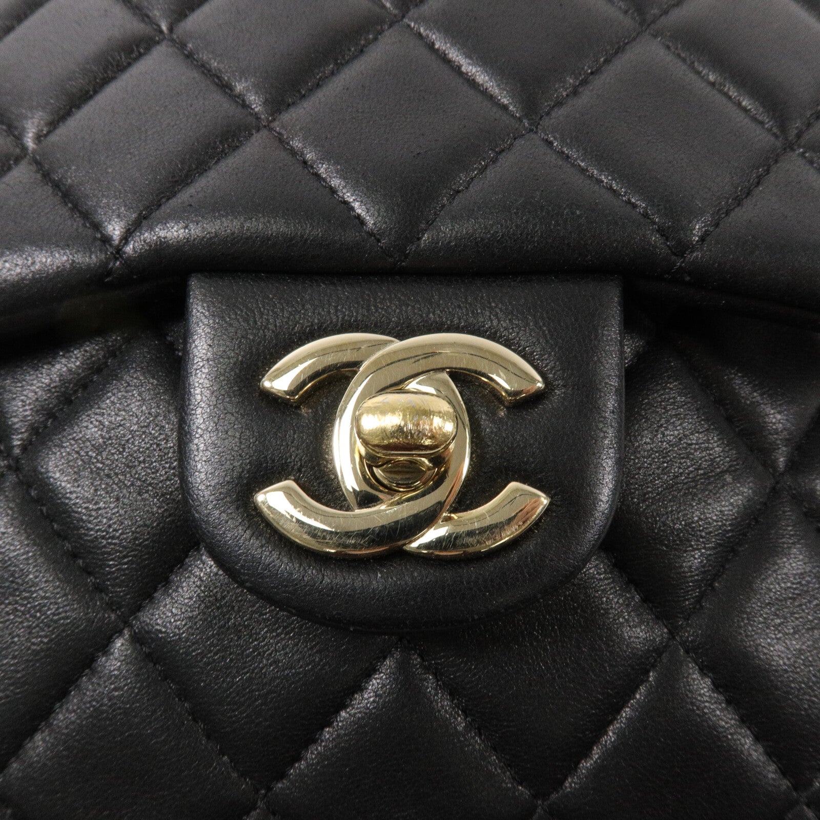 CHANEL 羊皮皮革Backpack鏈帶背包