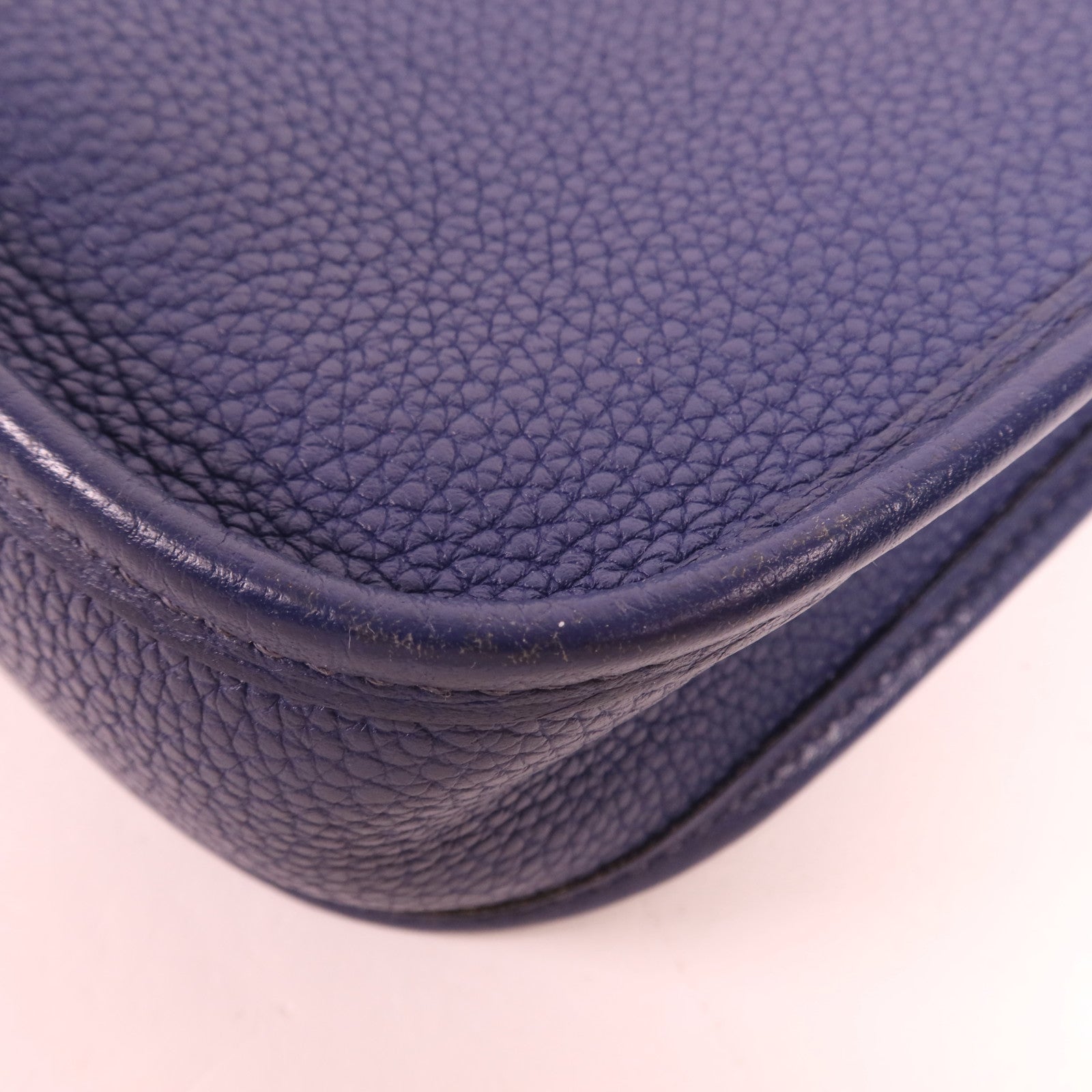 HERMES Clemence皮革Evelyne TPM金扣肩背袋