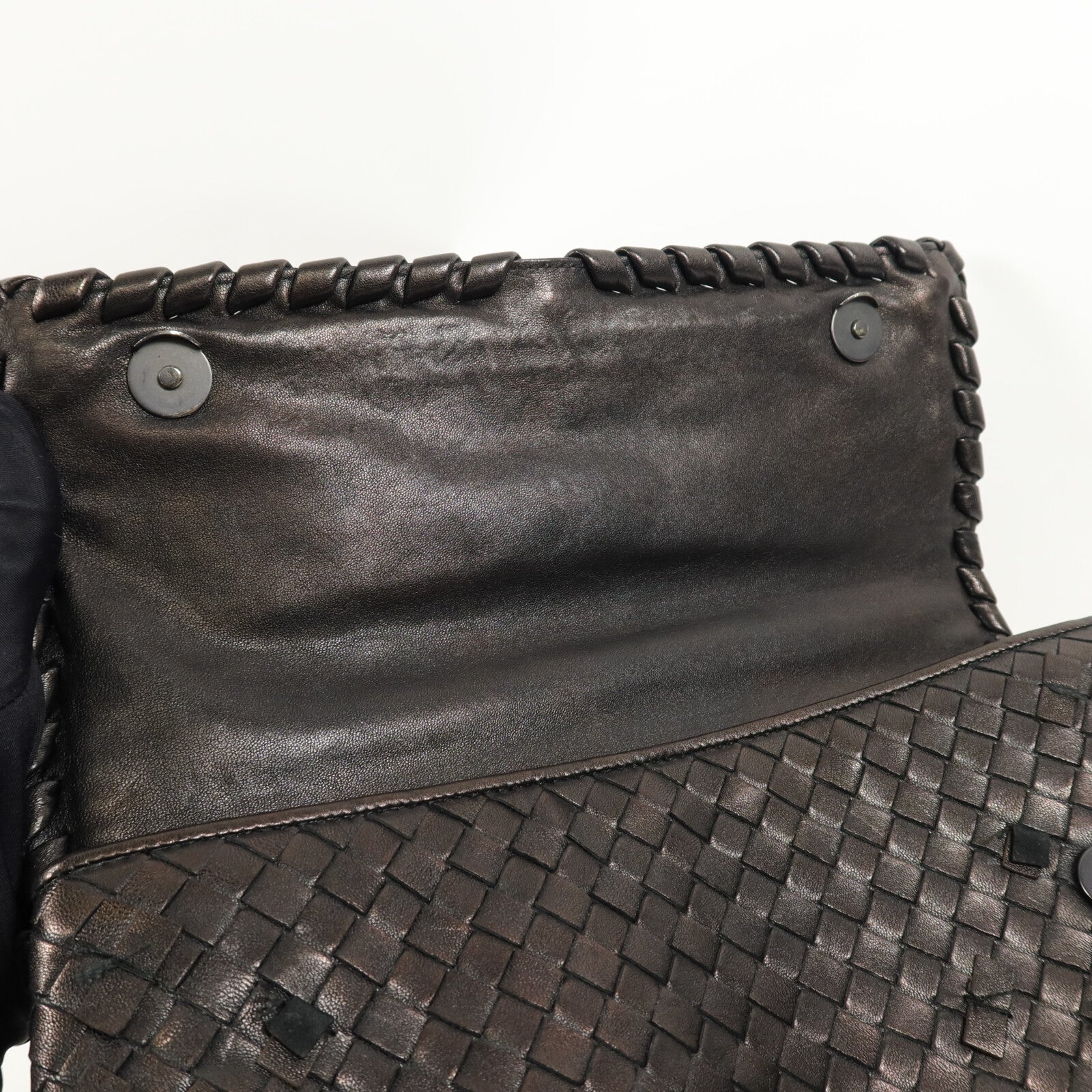 BOTTEGA VENETA 牛皮皮革Shoulder Bag鏈帶肩背袋