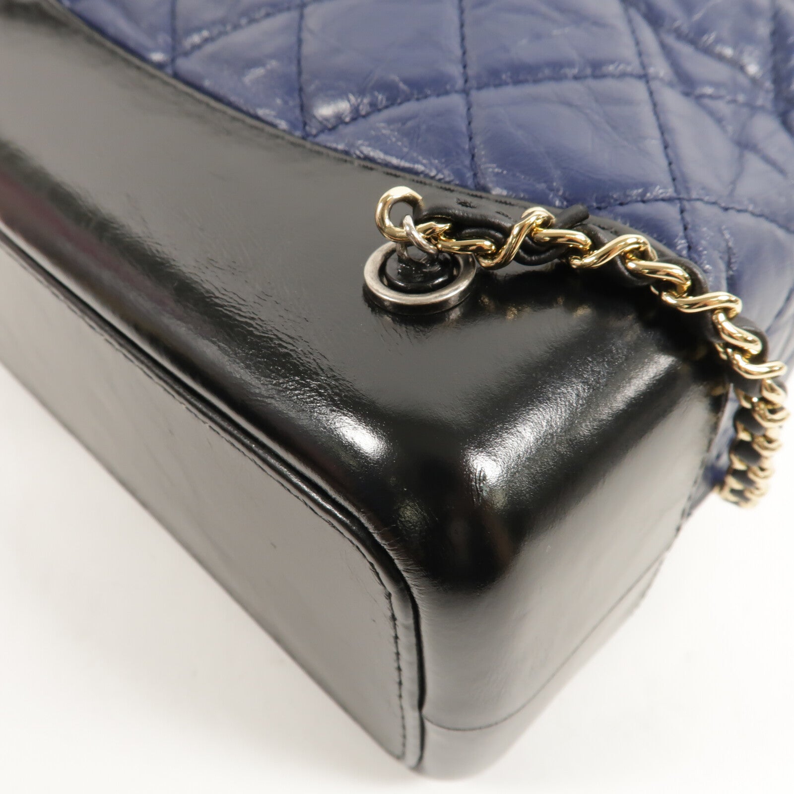 CHANEL 牛皮皮革Gabrielle Backpack鏈帶背包
