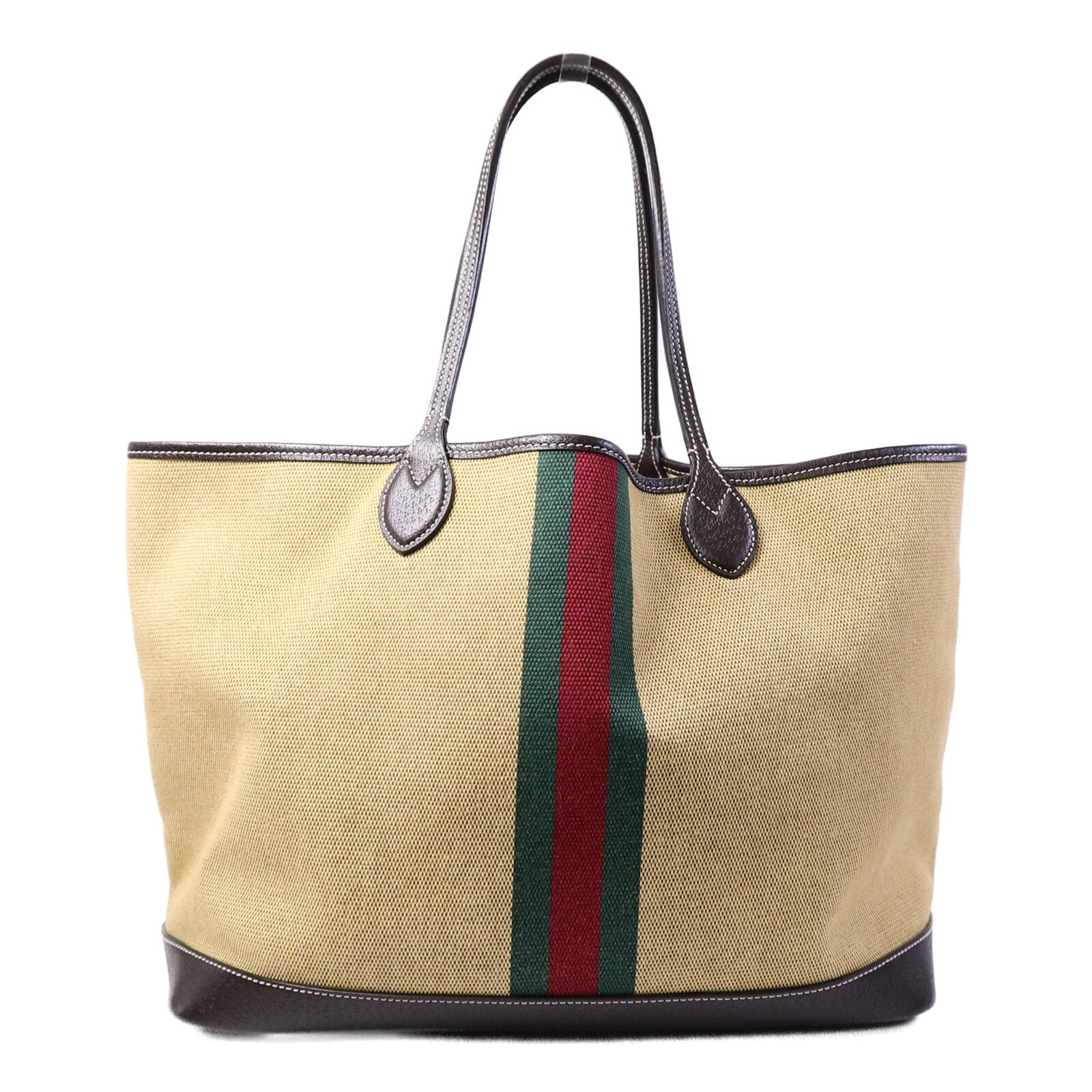 GUCCI 帆布Ophidia Large Tote肩背袋