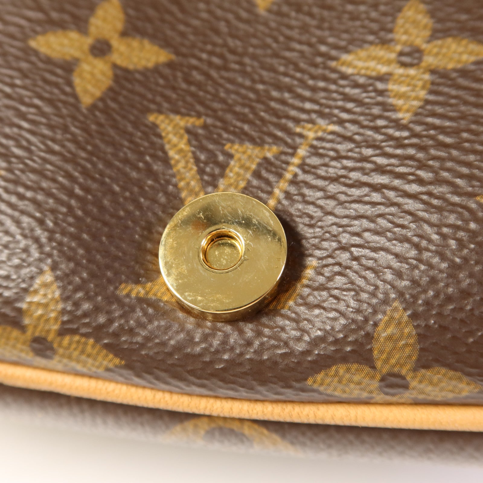 LOUIS VUITTON Monogram Diane金扣手挽肩背兩用袋