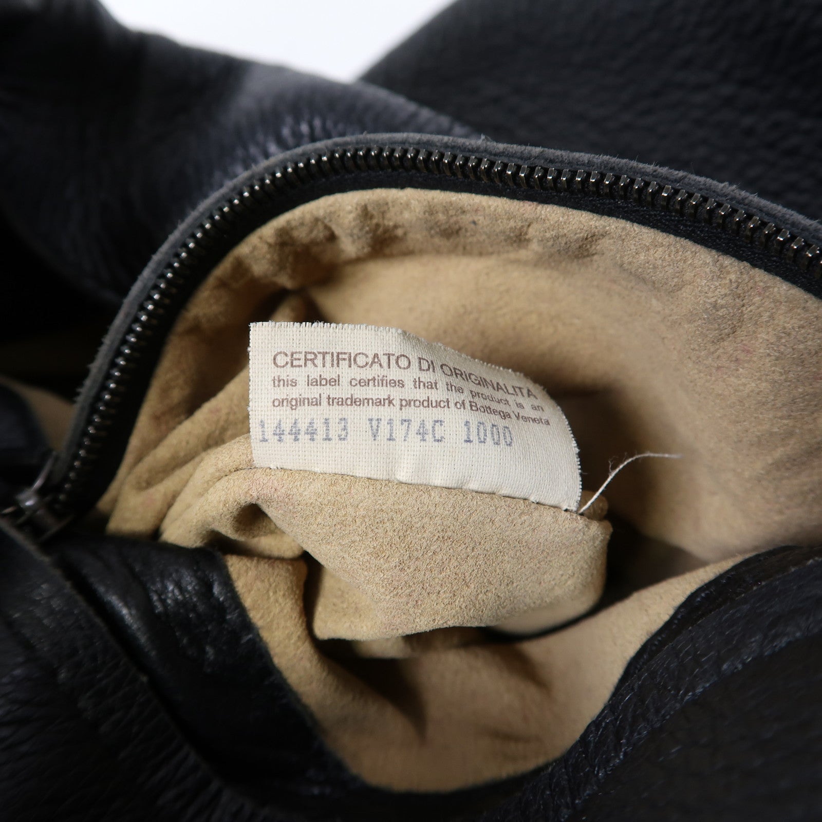 BOTTEGA VENETA 牛皮皮革Hand Bag手挽袋黑色