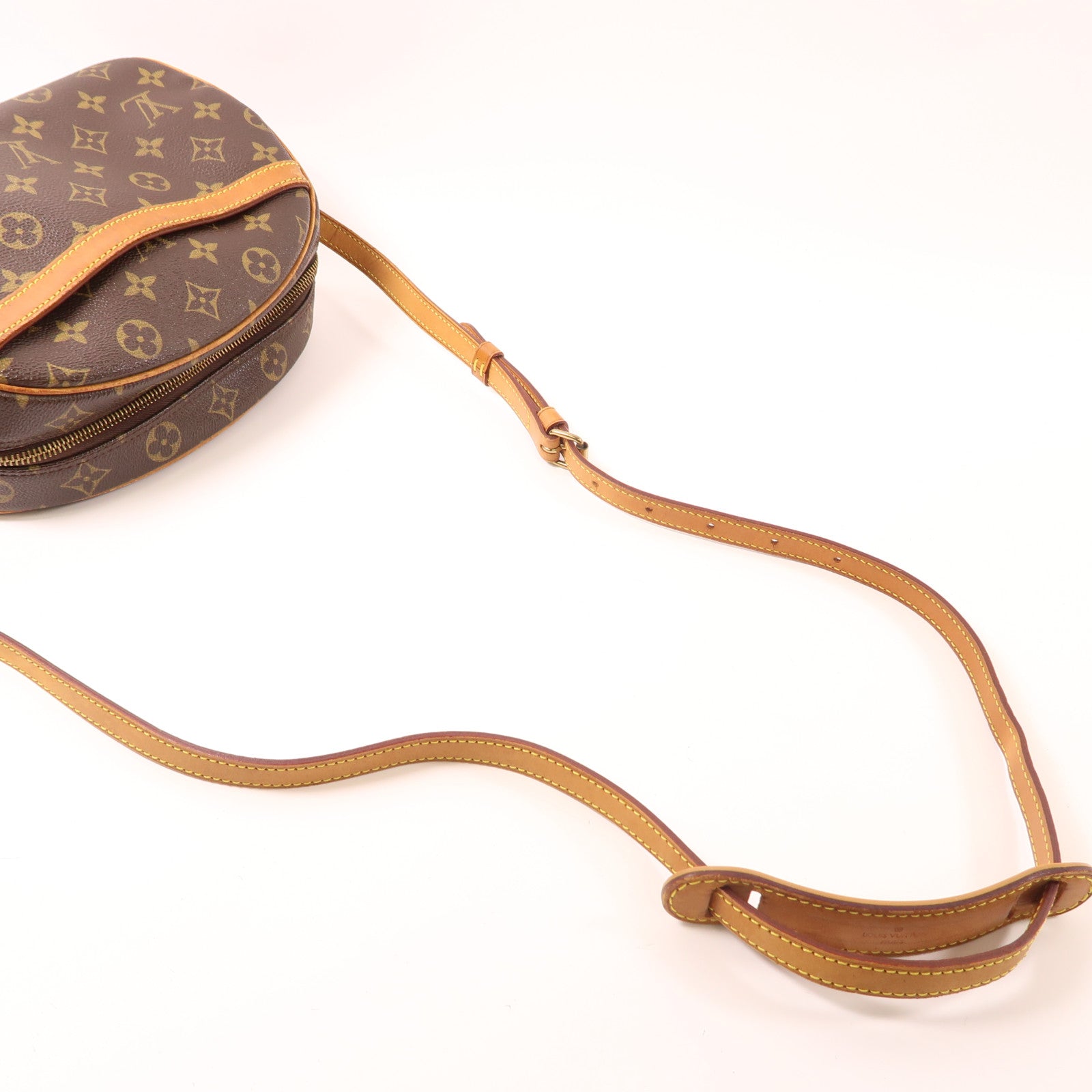 LOUIS VUITTON Monogram Blois金扣肩背袋棕色