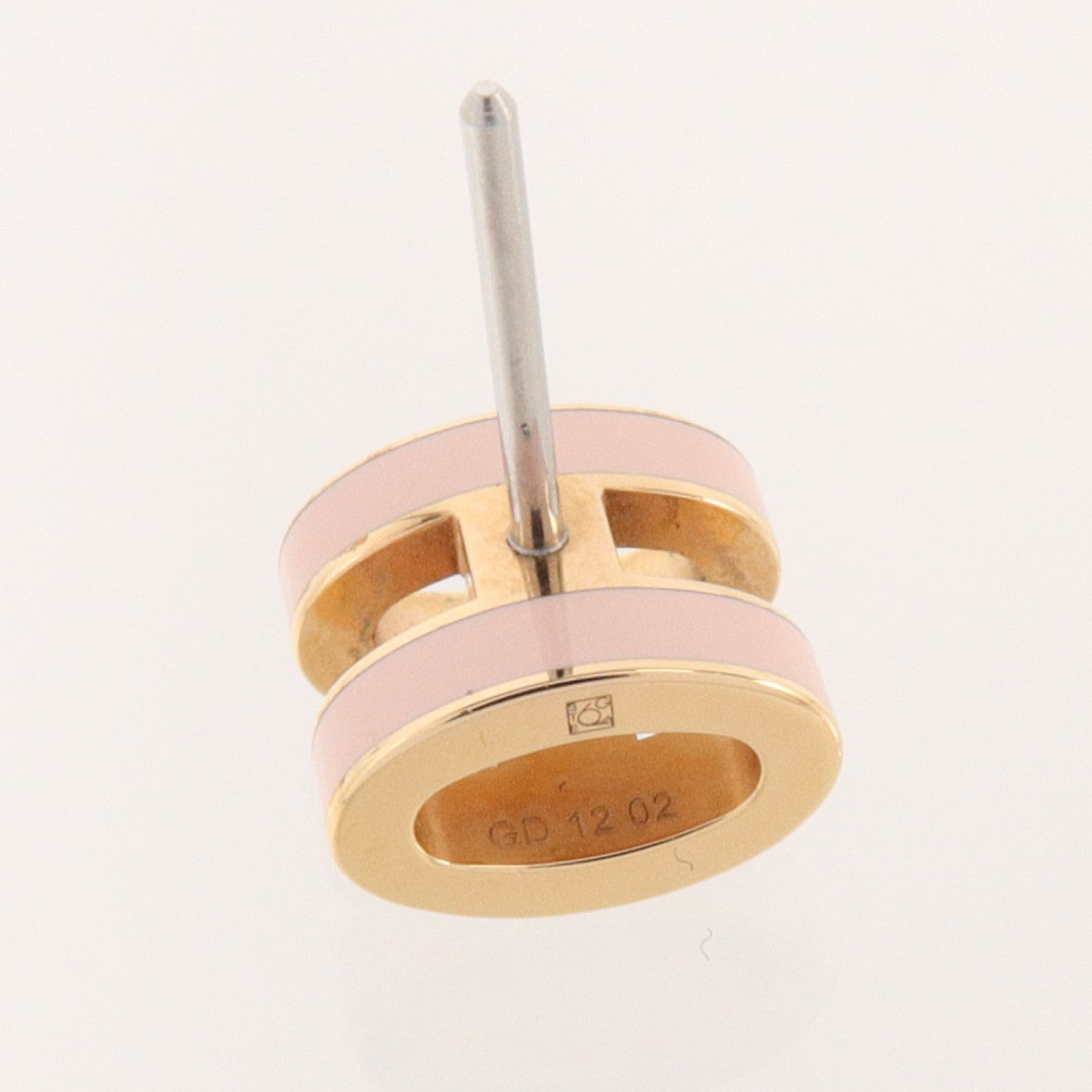 HERMES 金屬/琺瑯Mini Pop H Earrings耳環