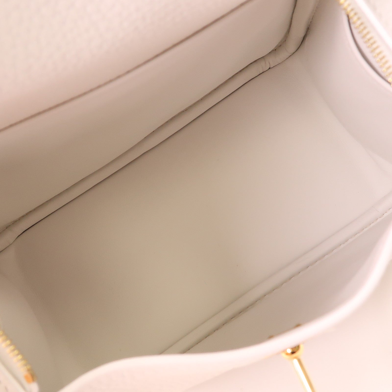 HERMES 【激減優惠】Clemence皮革Mini Lindy金扣手挽肩背兩用袋New White