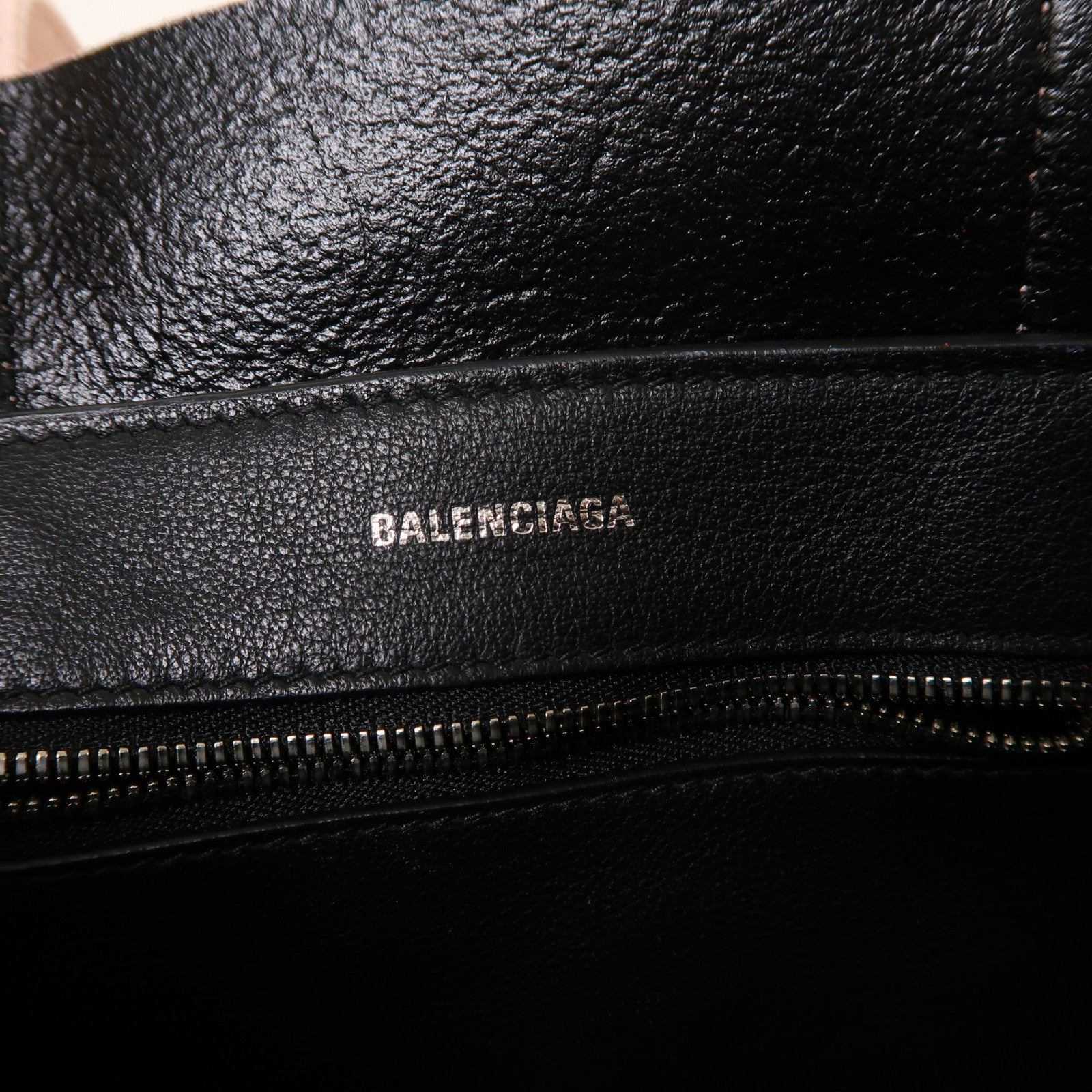 BALENCIAGA 牛皮皮革Everyday Tote XXS銀扣手挽肩背兩用袋粉紅色