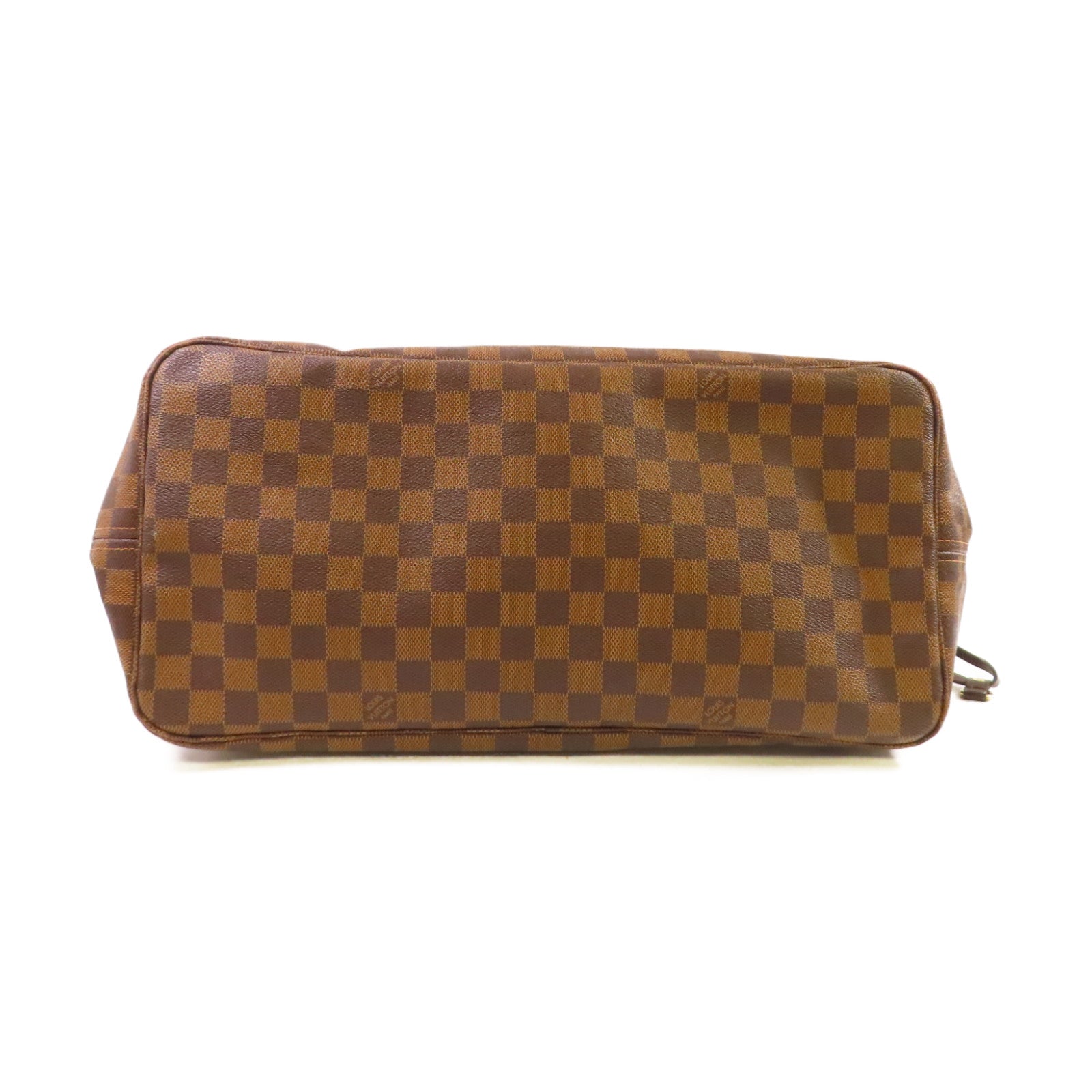 LOUIS VUITTON 【激減優惠】Damier Ebene Neverfull GM Tote Bag金扣肩背袋啡色
