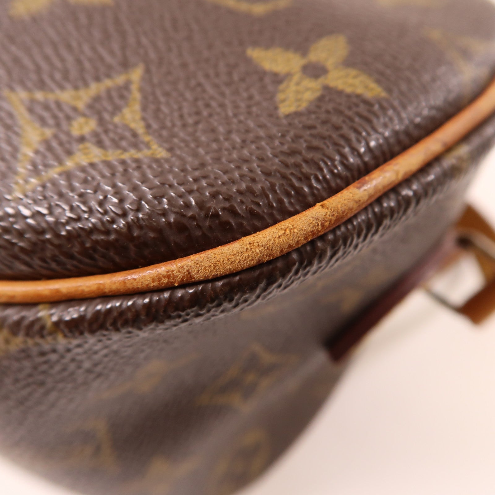 LOUIS VUITTON Monogram Blois金扣肩背袋棕色